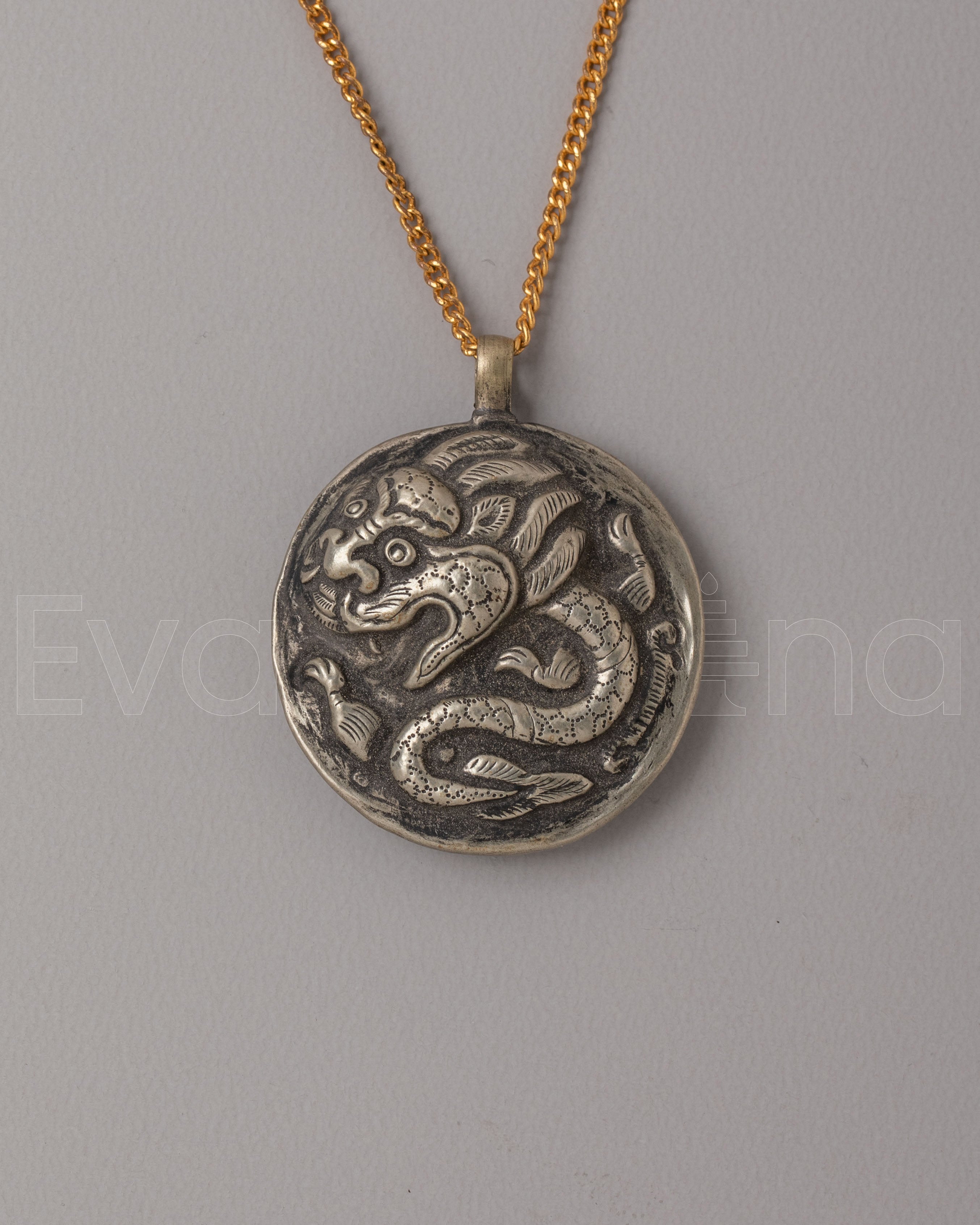 Handcrafted Dragon Locket
