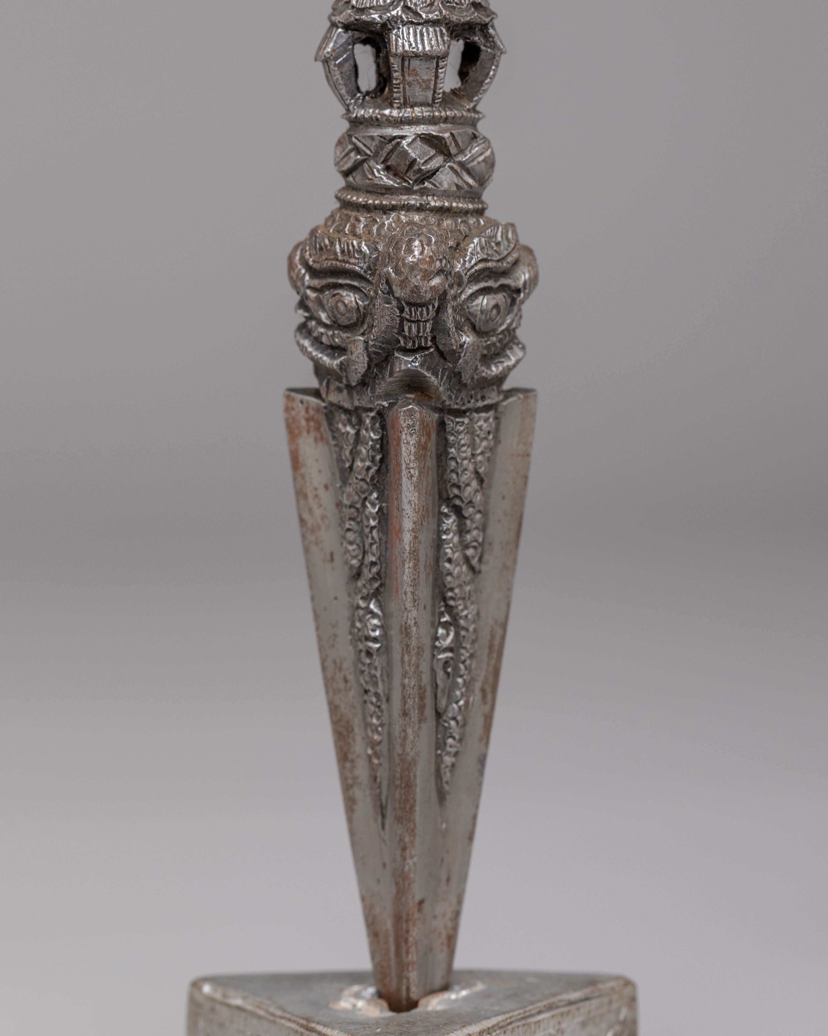 Himalayan Buddhist Phurba | Ritual Dagger for Spiritual Ceremonies