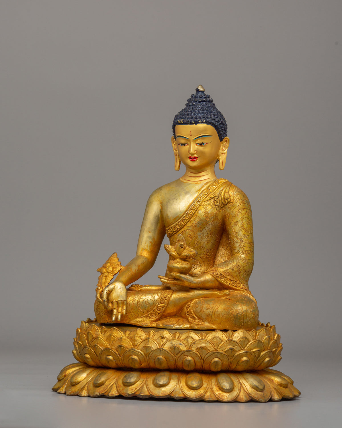 Divine Medicine Buddha Sculpture | Sacred Spiritual Art
