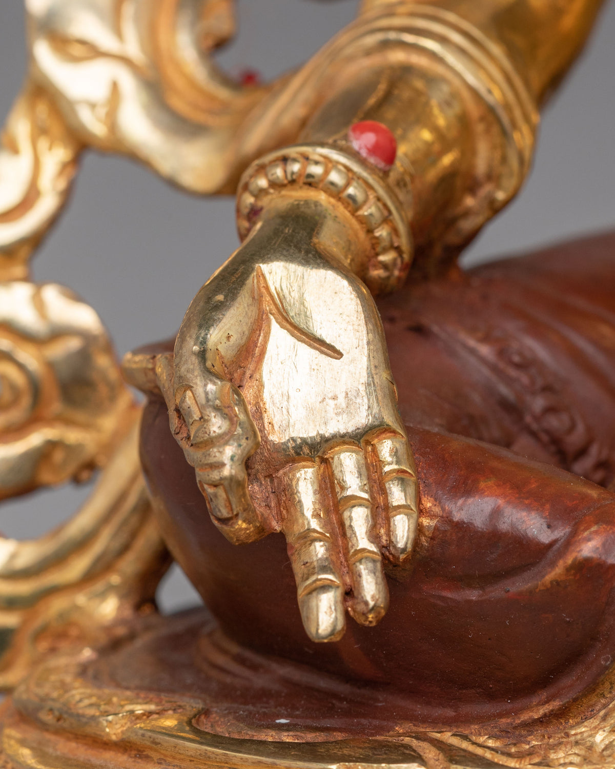 Green Tara Sacred Compassion Statue | Handcrafted Buddhist Art