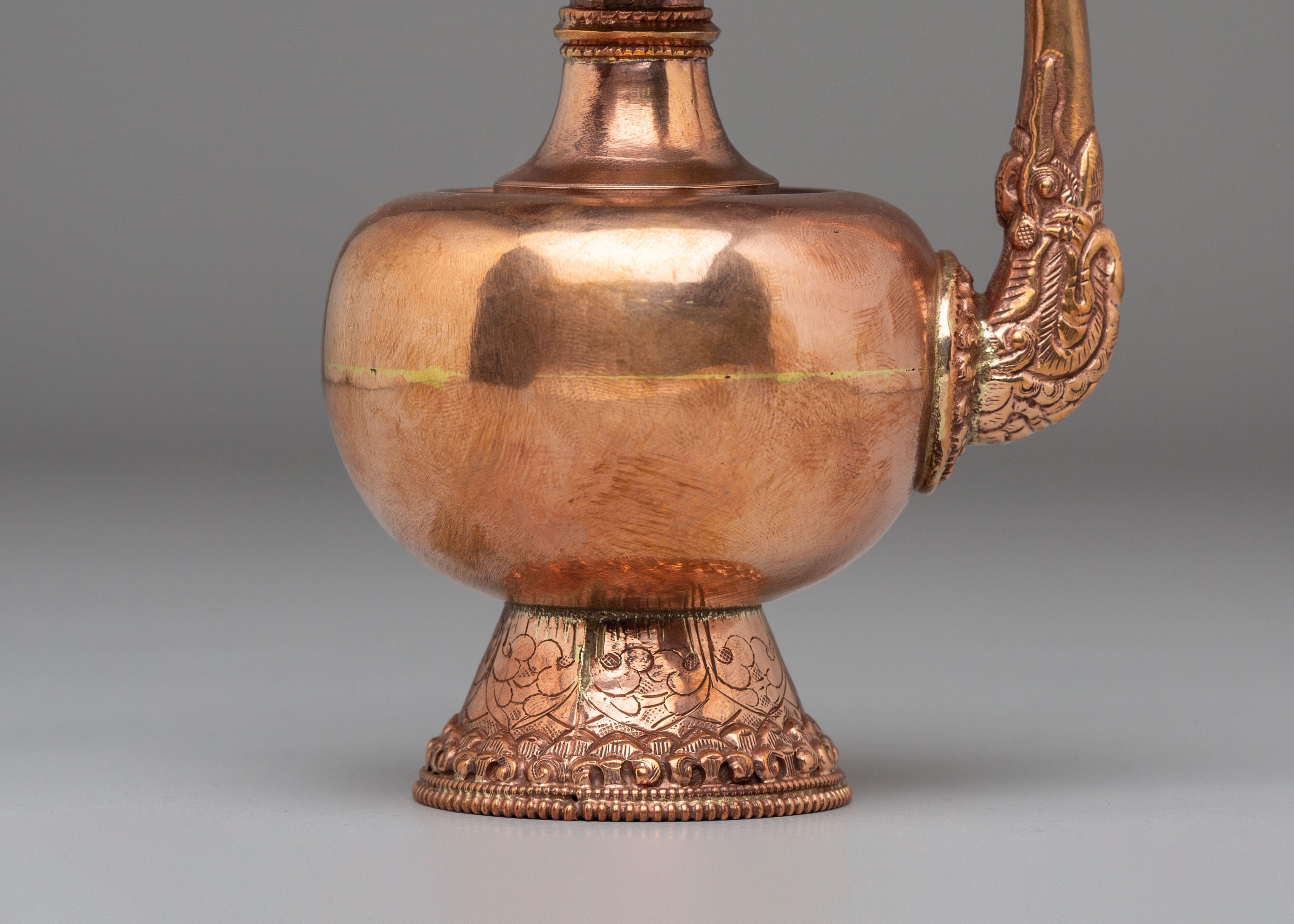 Handmade Traditional Bhumba | Tibetan Copper Ritual Art