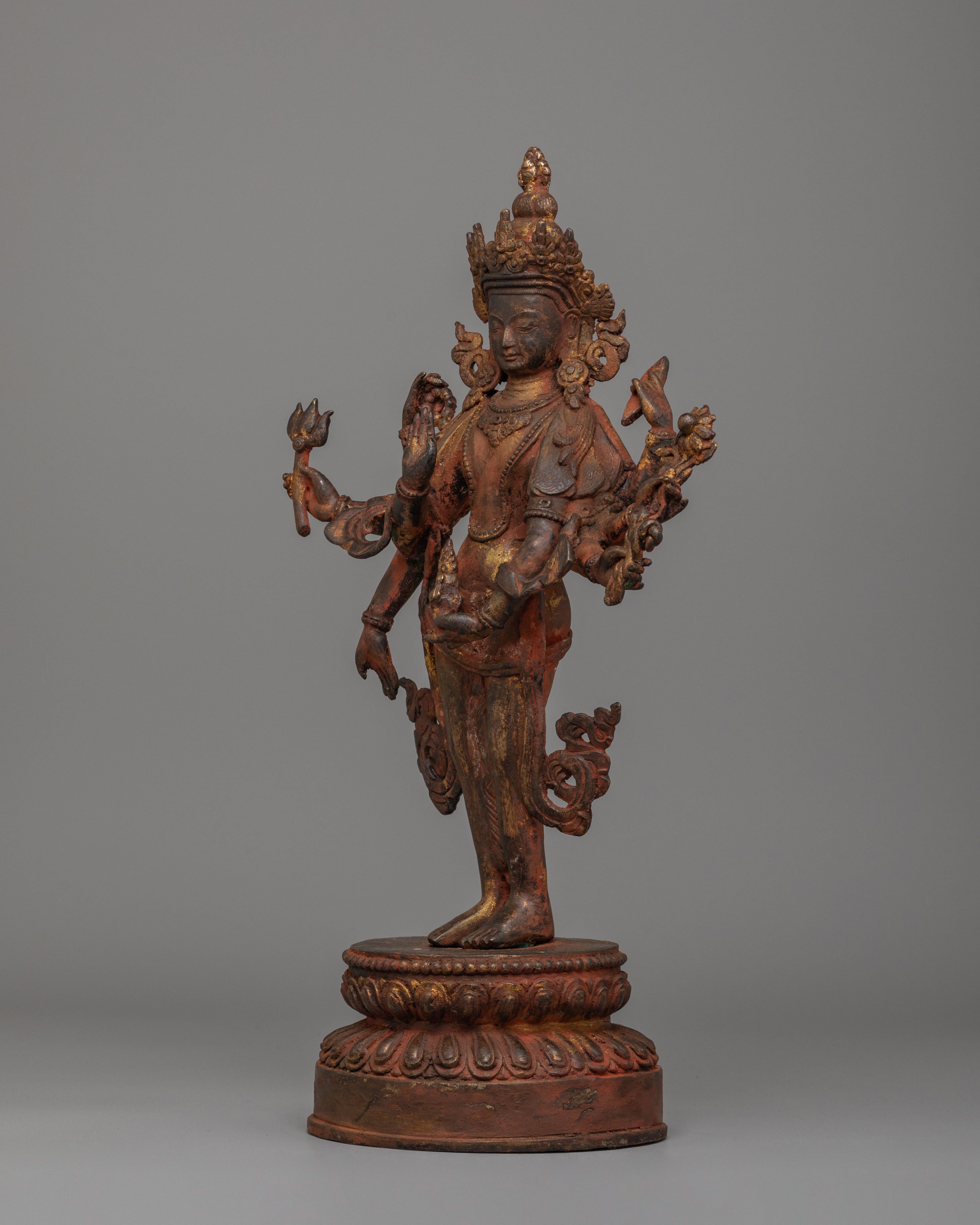 Bodhisattva of Compassion Lokeshwor Statue | Antique Statue