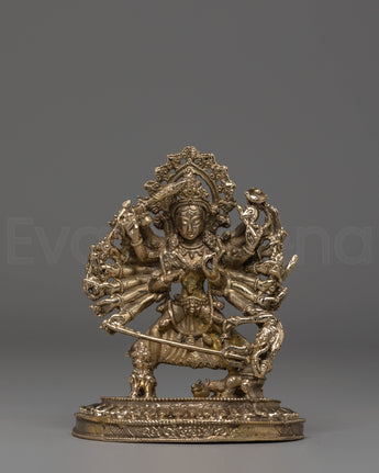 Statue of Durga 
