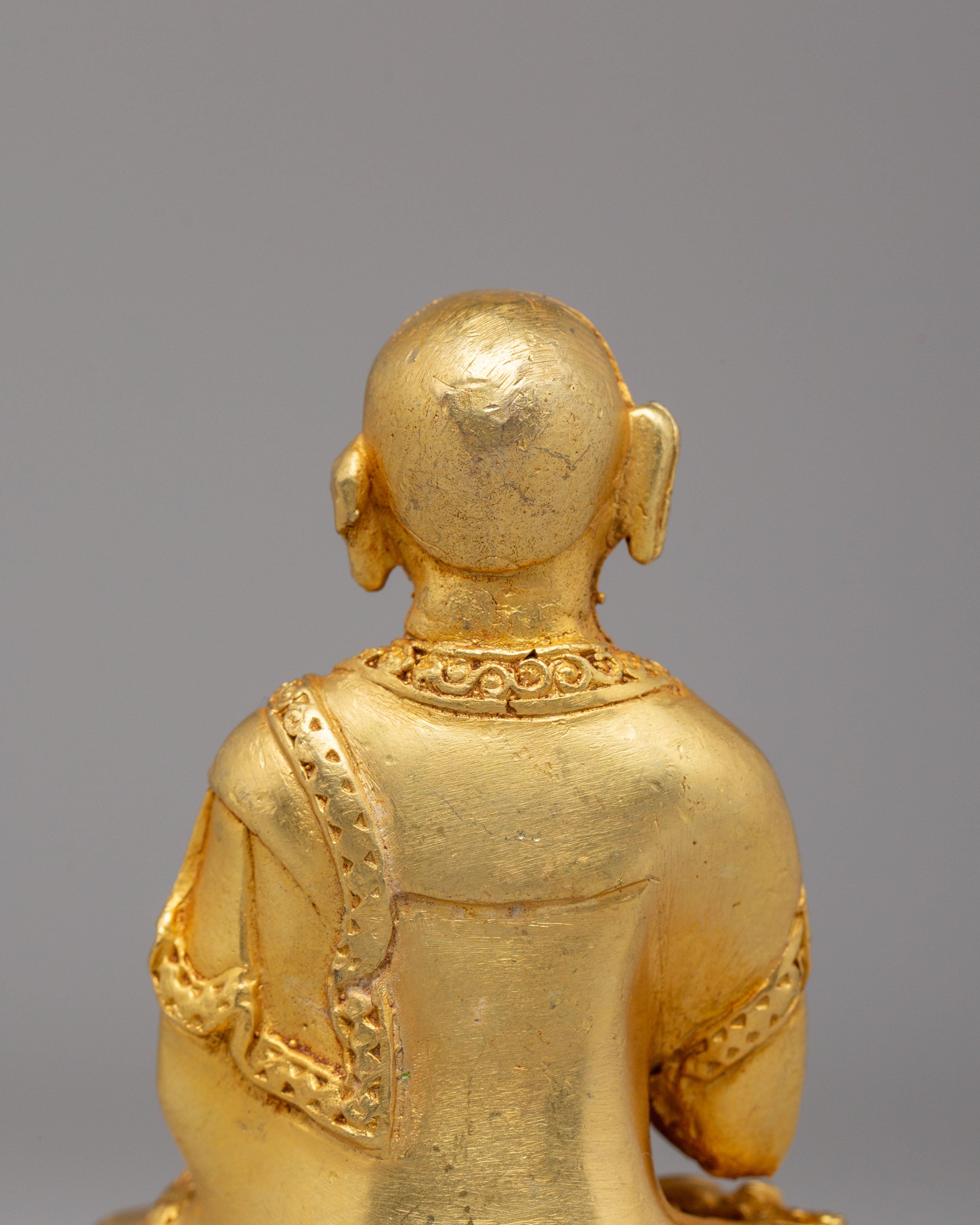 Spiritual Gyaltsab Je Statue | Sacred Buddhist Decor