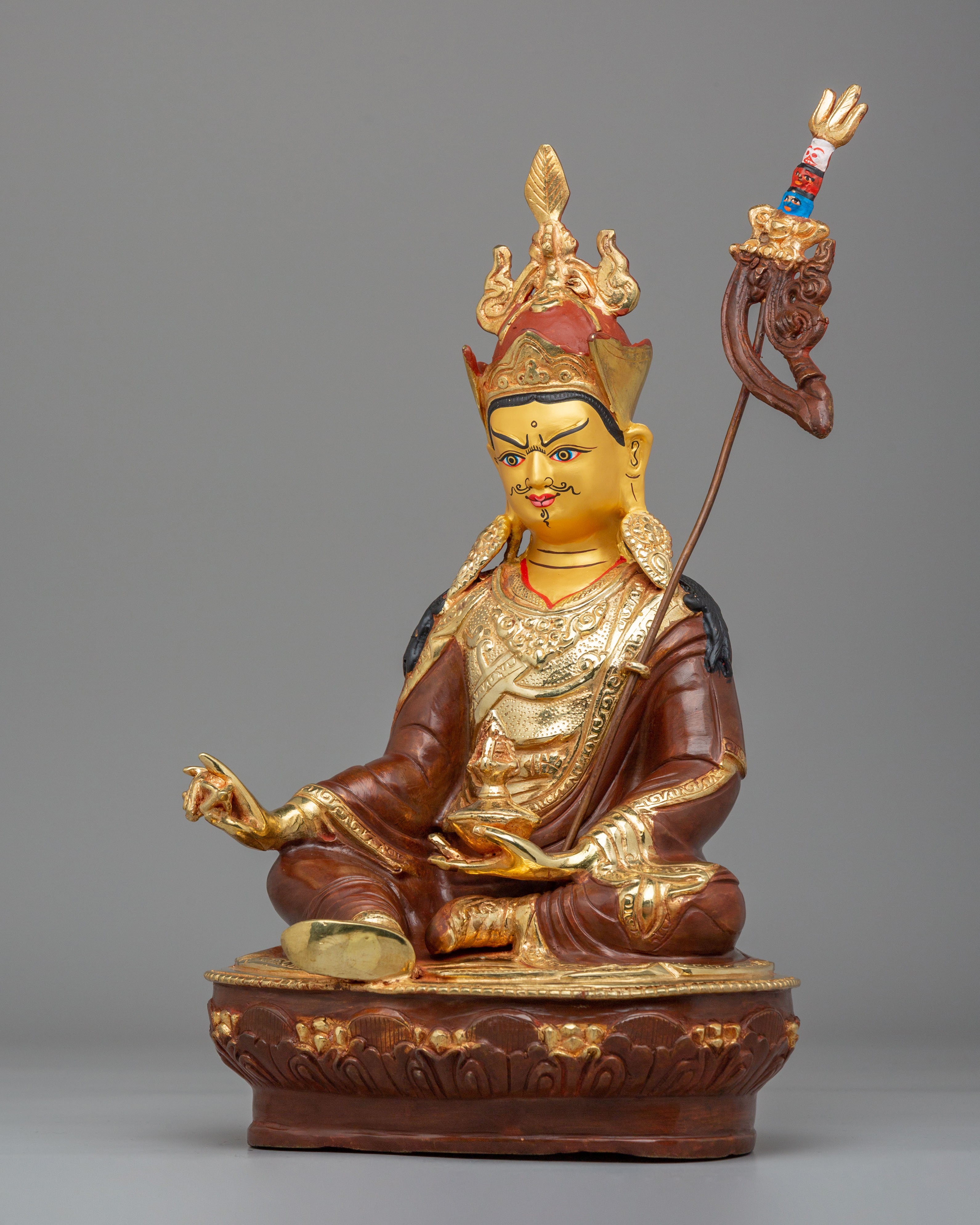 Lotus-Born Master Statue for Buddhist Ritual | Perfect for Altar Decor