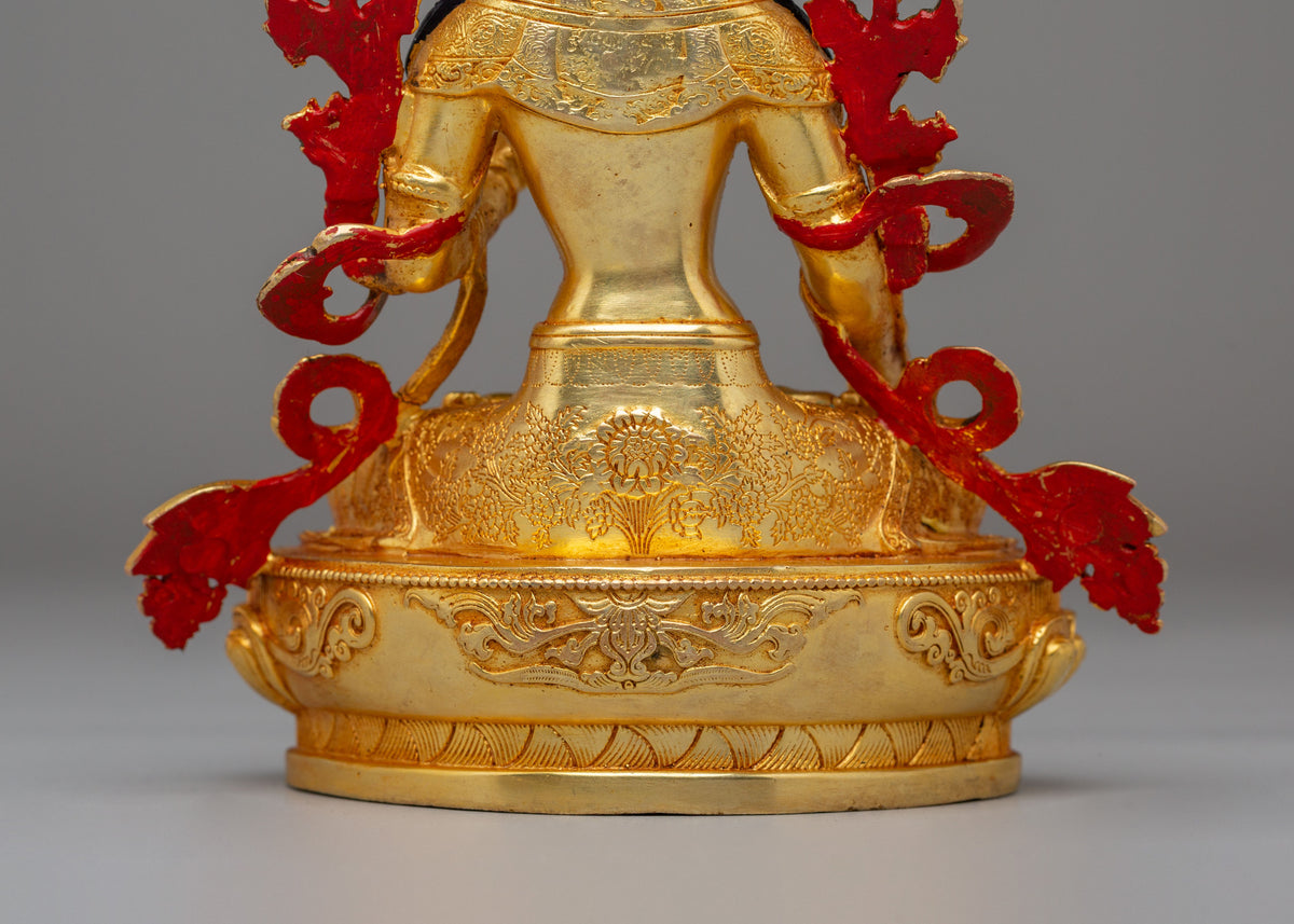 Handcrafted White Tara Buddhist Statue | Symbol of Compassion & Healing
