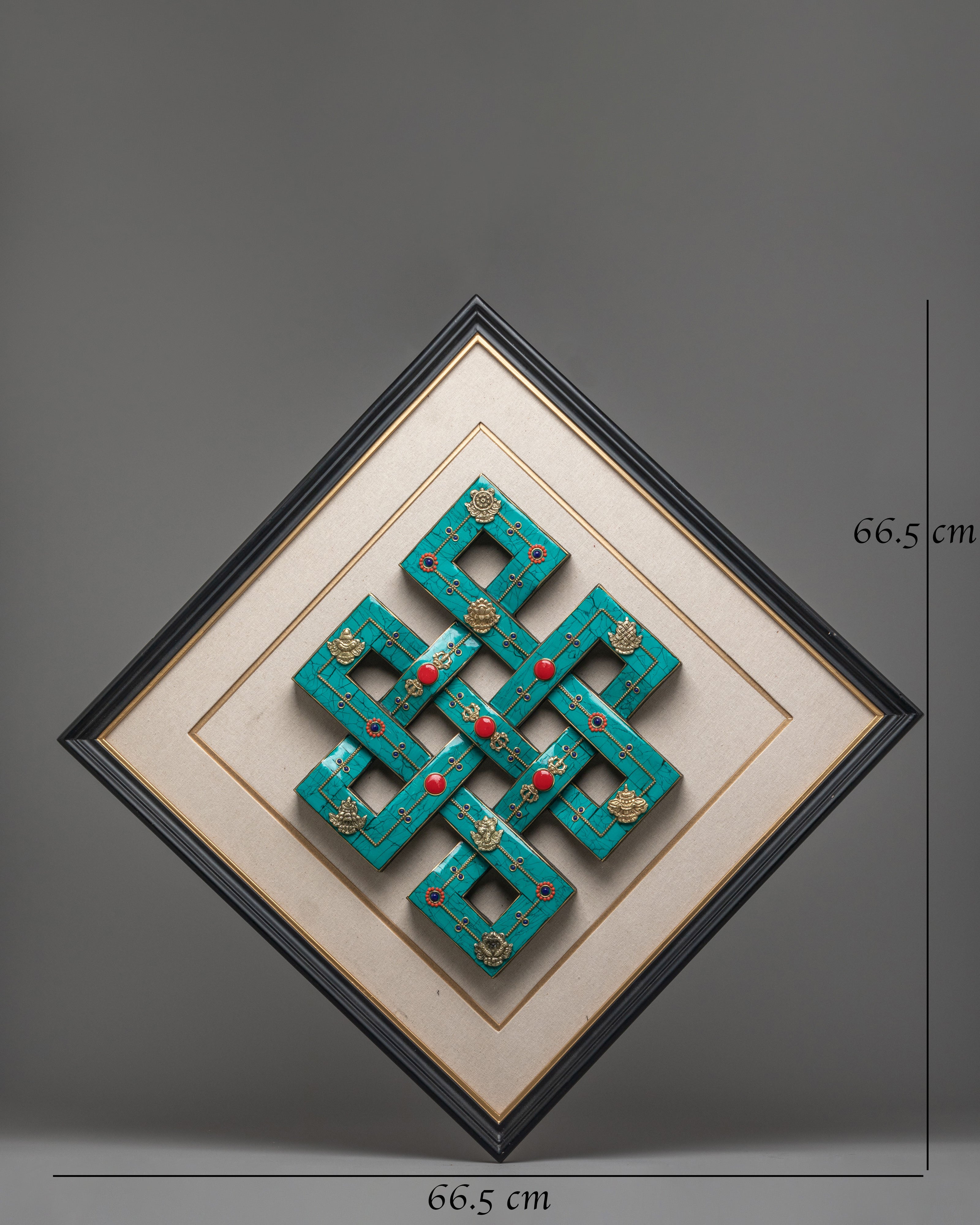 Handmade Endless Knot Wall Hanging | Spiritual Home Decor