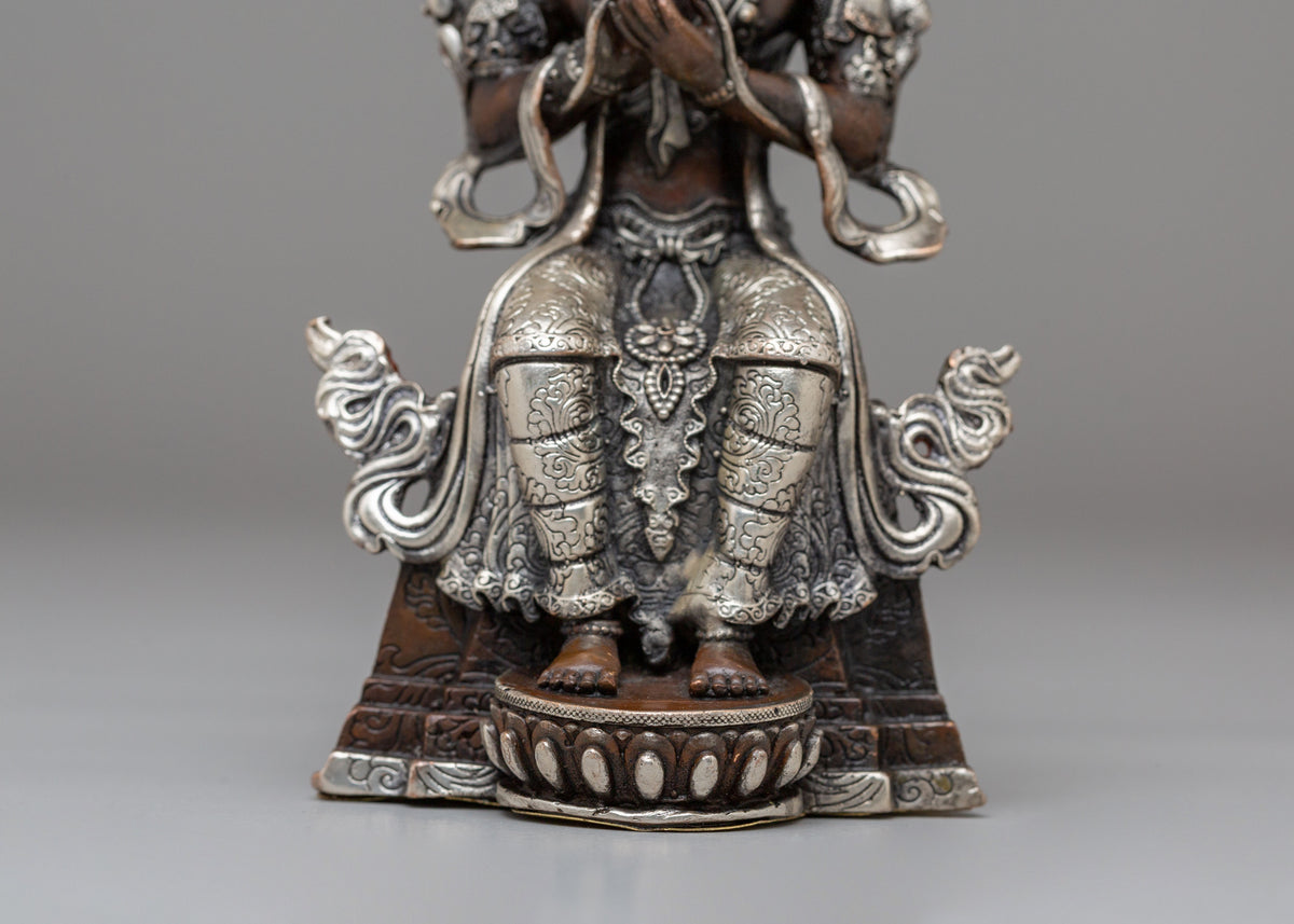 Handcrafted Maitreya Buddha Buddhist Statue | Spiritual Decor