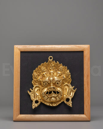 Traditional Tibetan Mahakala Wall Decor