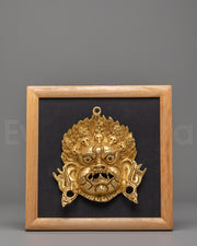 Traditional Tibetan Mahakala Wall Decor