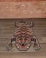 Decorative Handwoven Tiger Rug