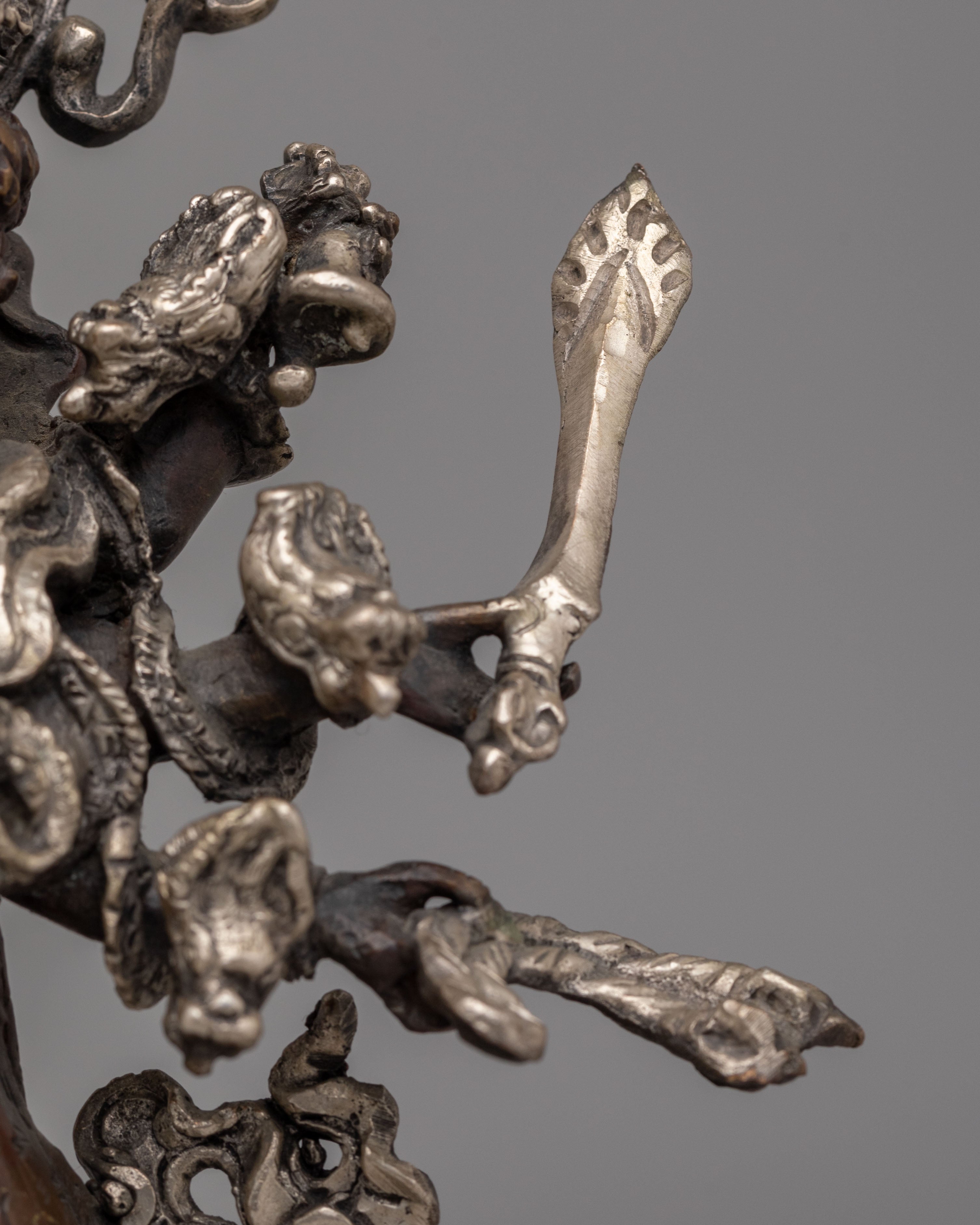 Uchusma Buddhist Protective Deity Statue | Tibetan Vajrayana Art