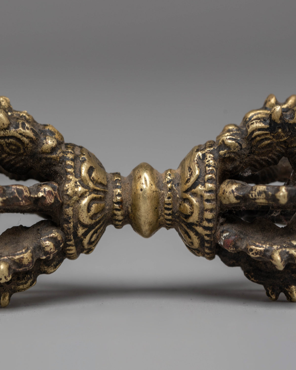 Buddhist Vajra Ritual Object | Antique Finish Dorje
