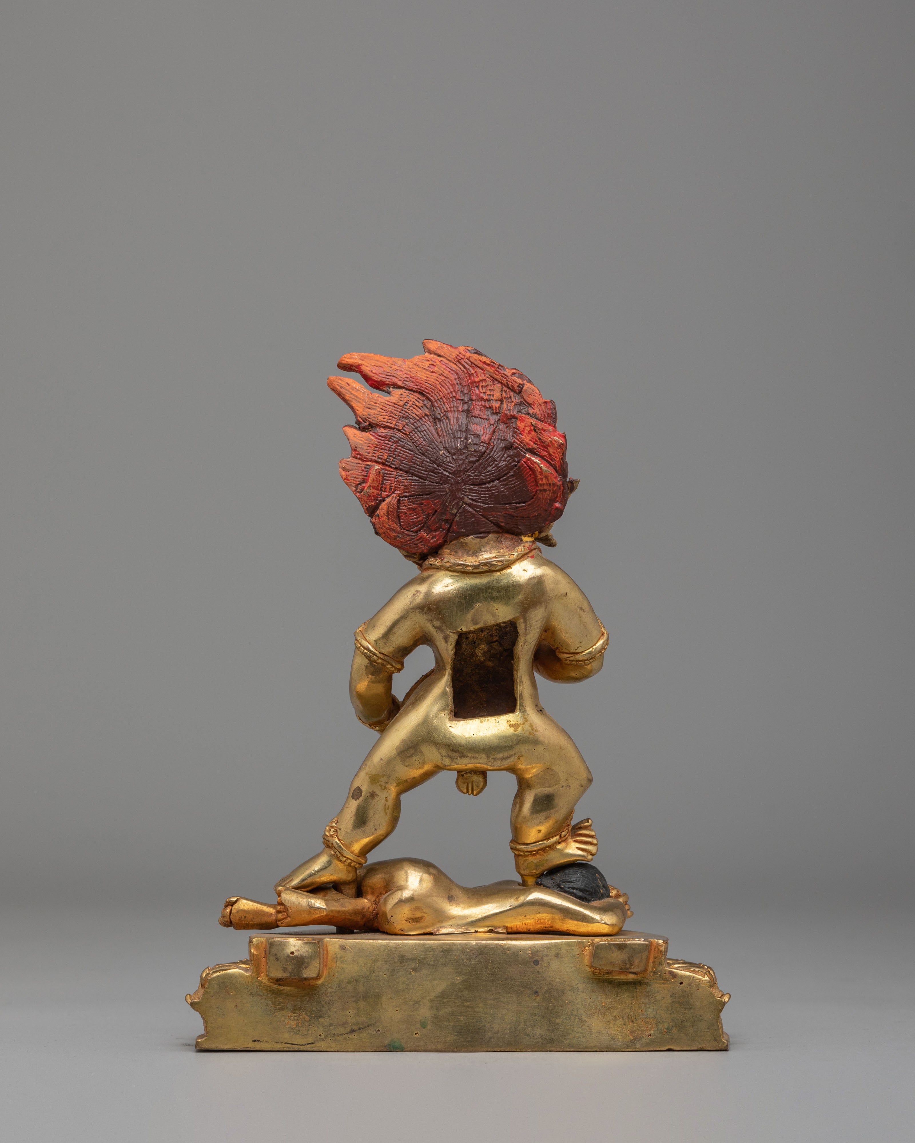 Tibetan Black Dzambhala Deity Statue | Symbol of Wealth and Prosperity