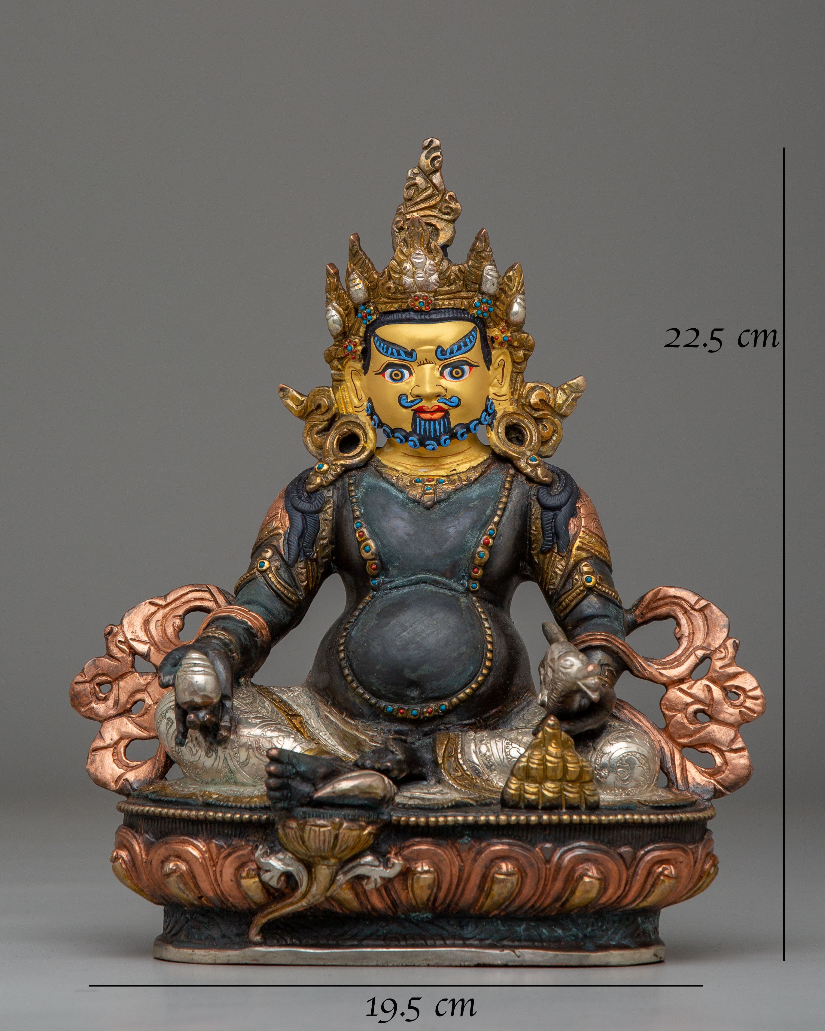 Dzambhala Statue : The Wealth Deity | Sacred Statue of Dzambhala