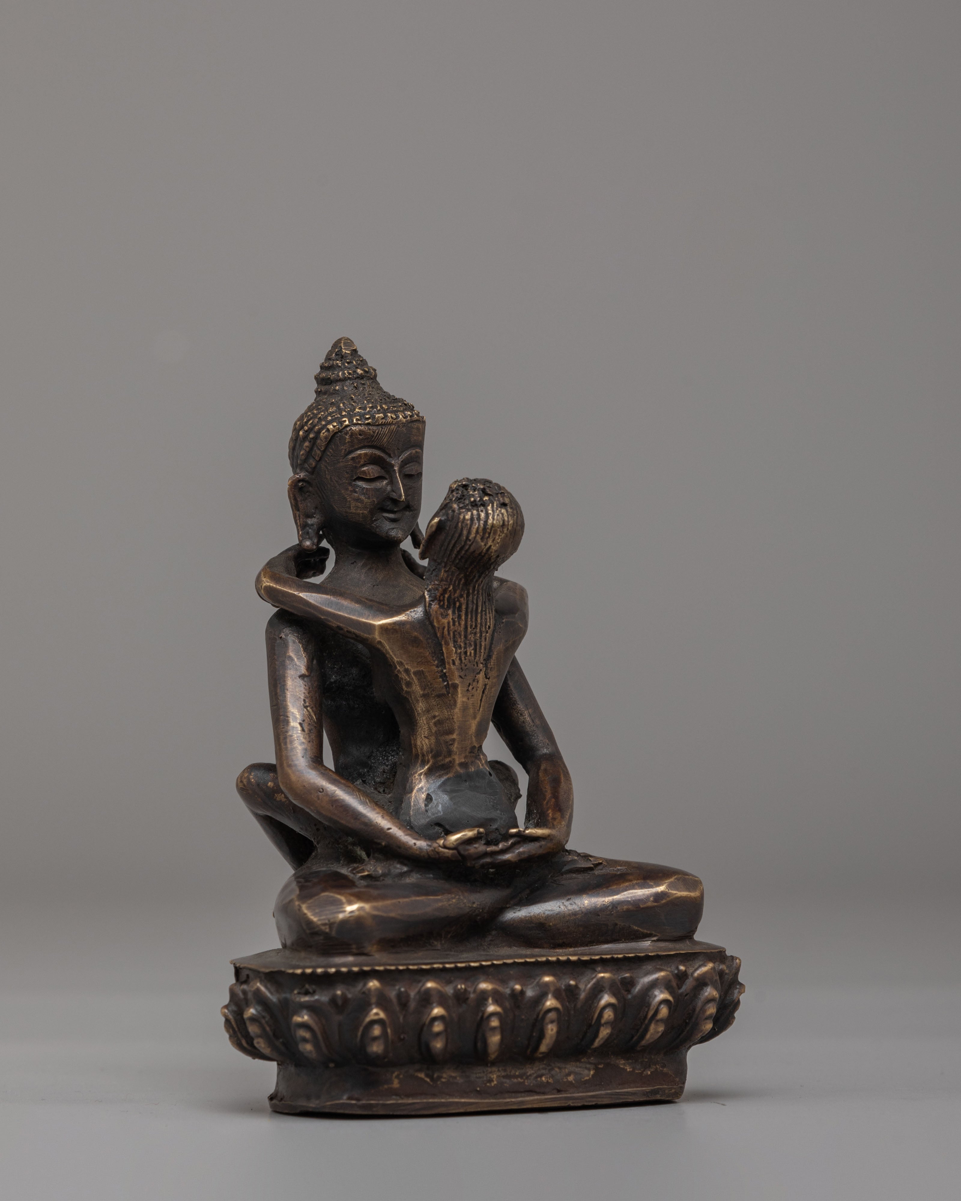 Himalayan Sacred Samantabhara Statue | Symbol of Universal Peace