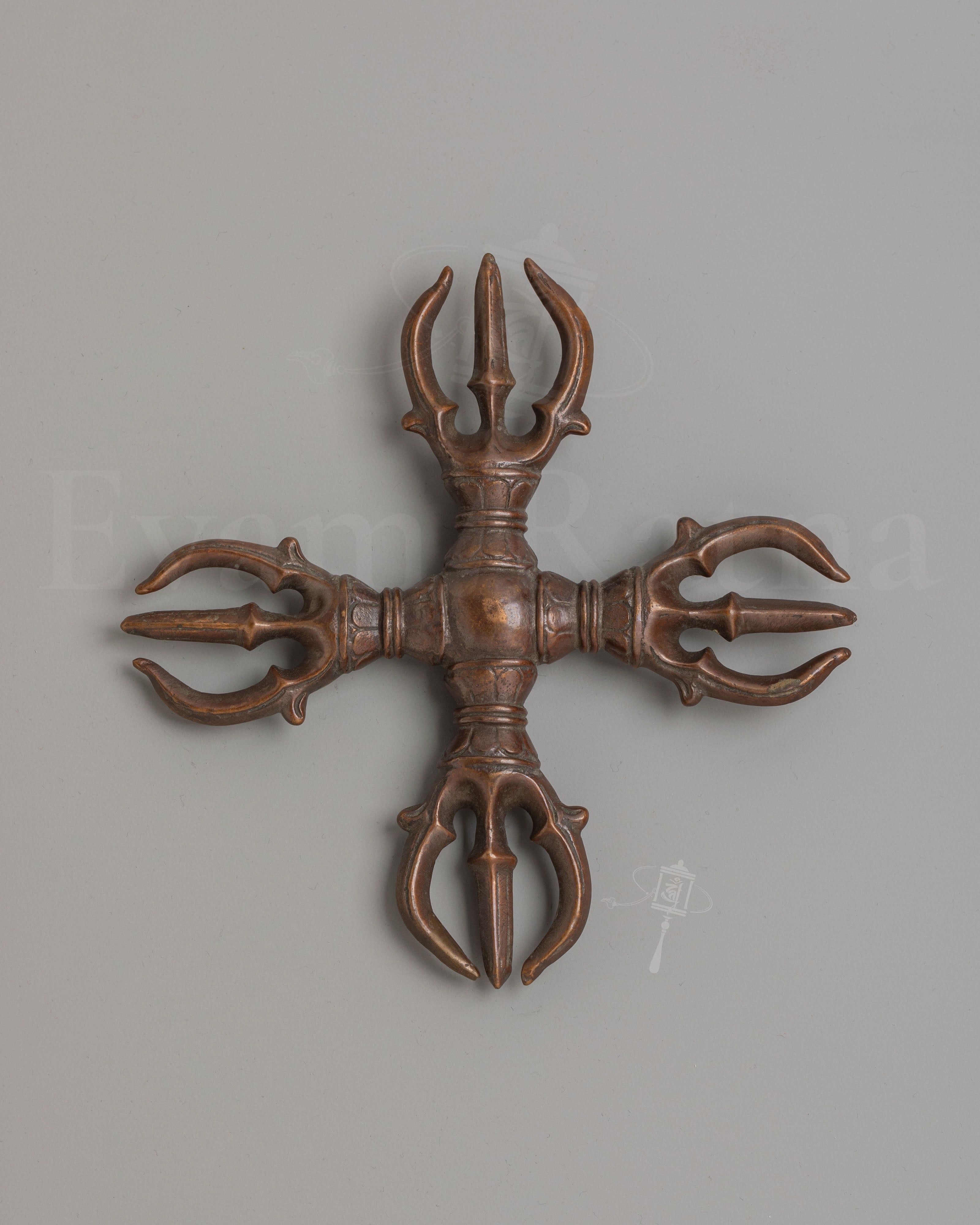 Handcrafted Copper Bishwo Vajra |