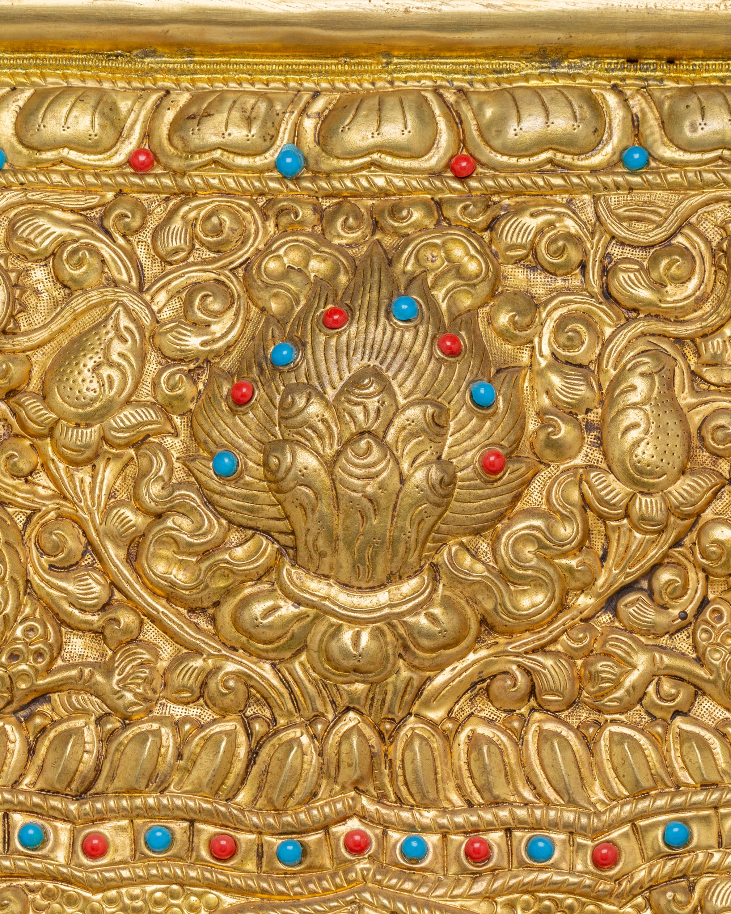 Kalachakra Metal Wall Hanging | Tibetan Buddhist Symbol