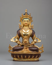 Tibetan Buddhist Amitayus Statue