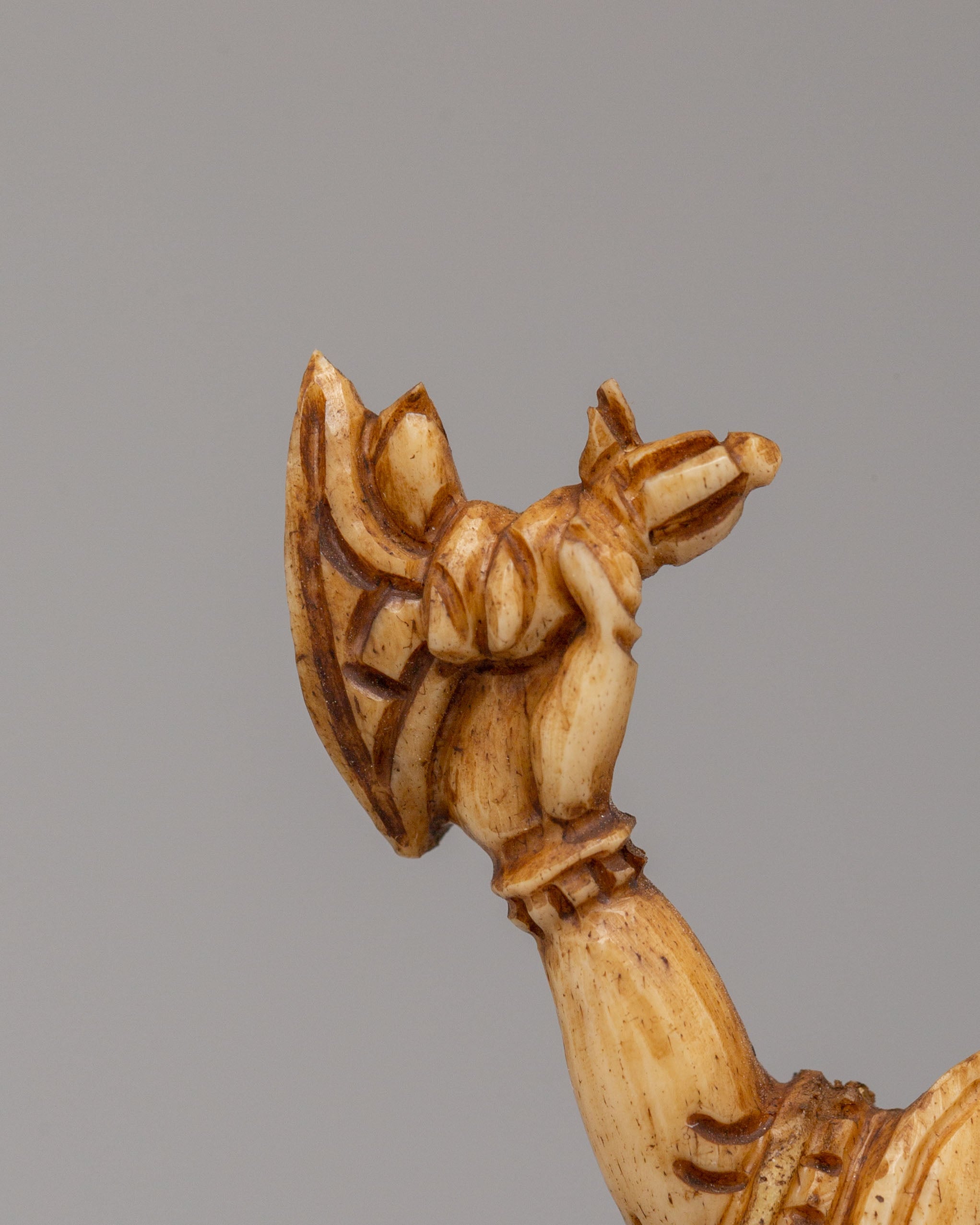 Traditional Bone Sculpture | Handcrafted Spiritual Decor