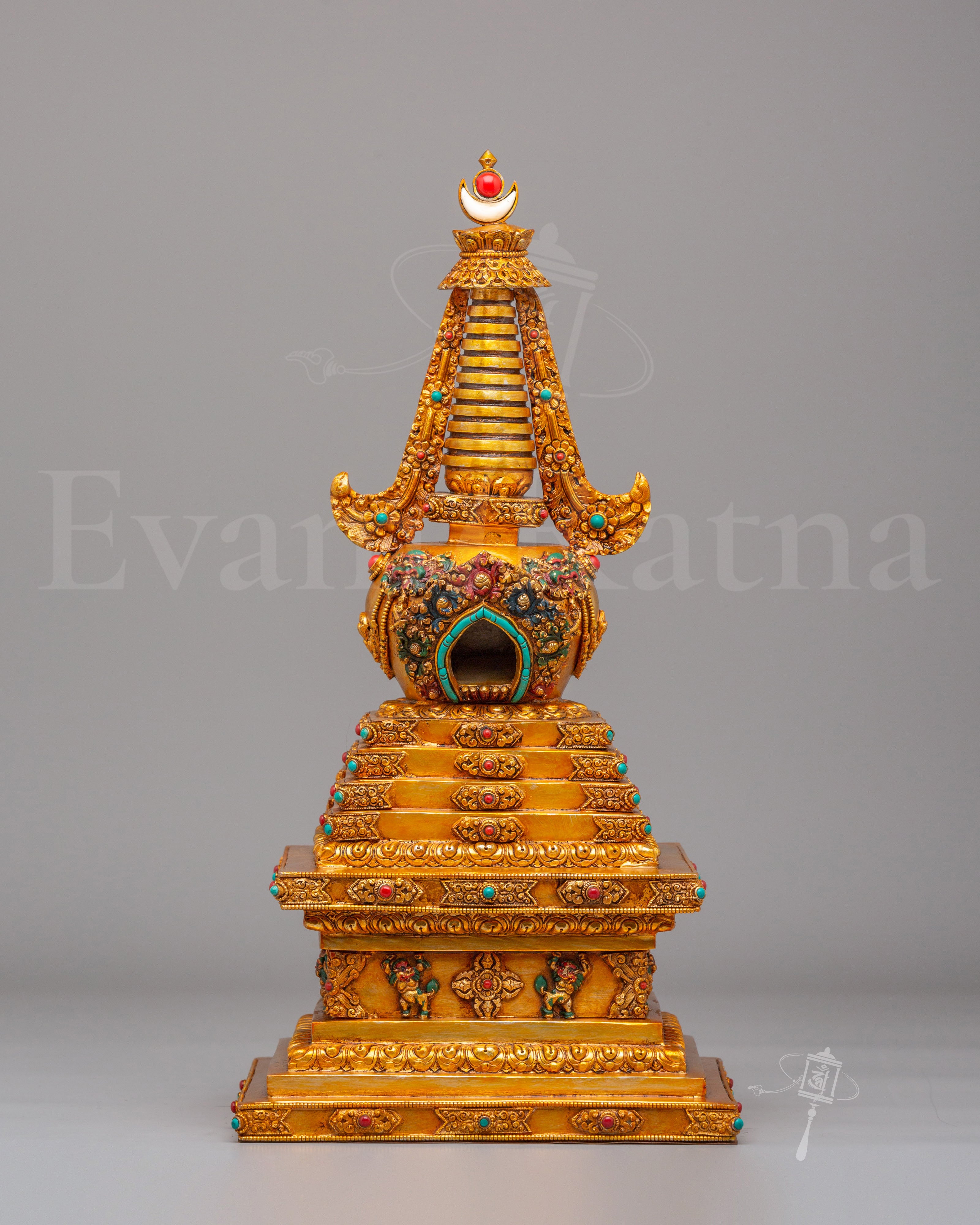 Tibetan Altar Enlightenment Chorten 