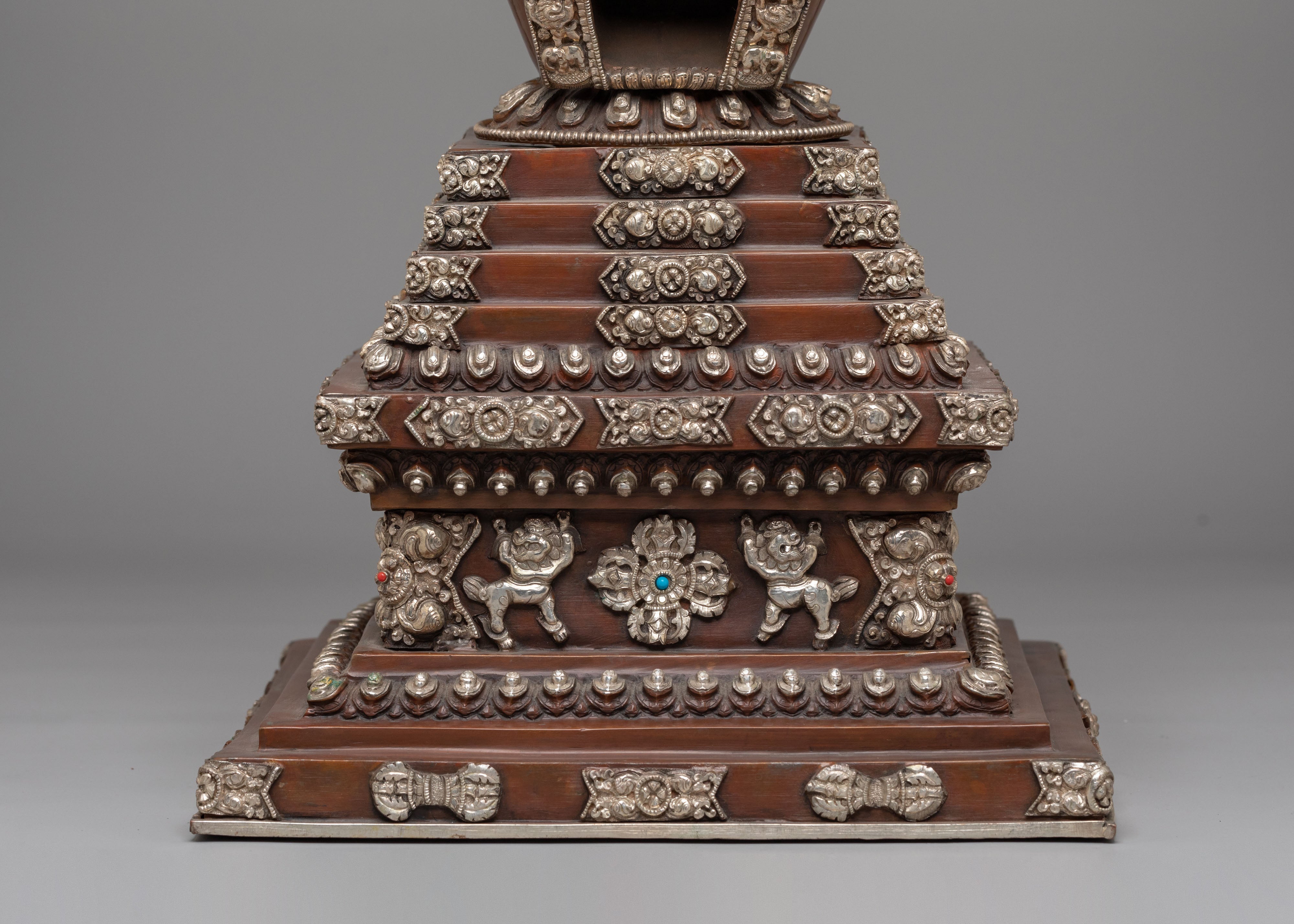 Handcrafted Traditional Tibetan Stupa | Meditation and Spiritual Practices