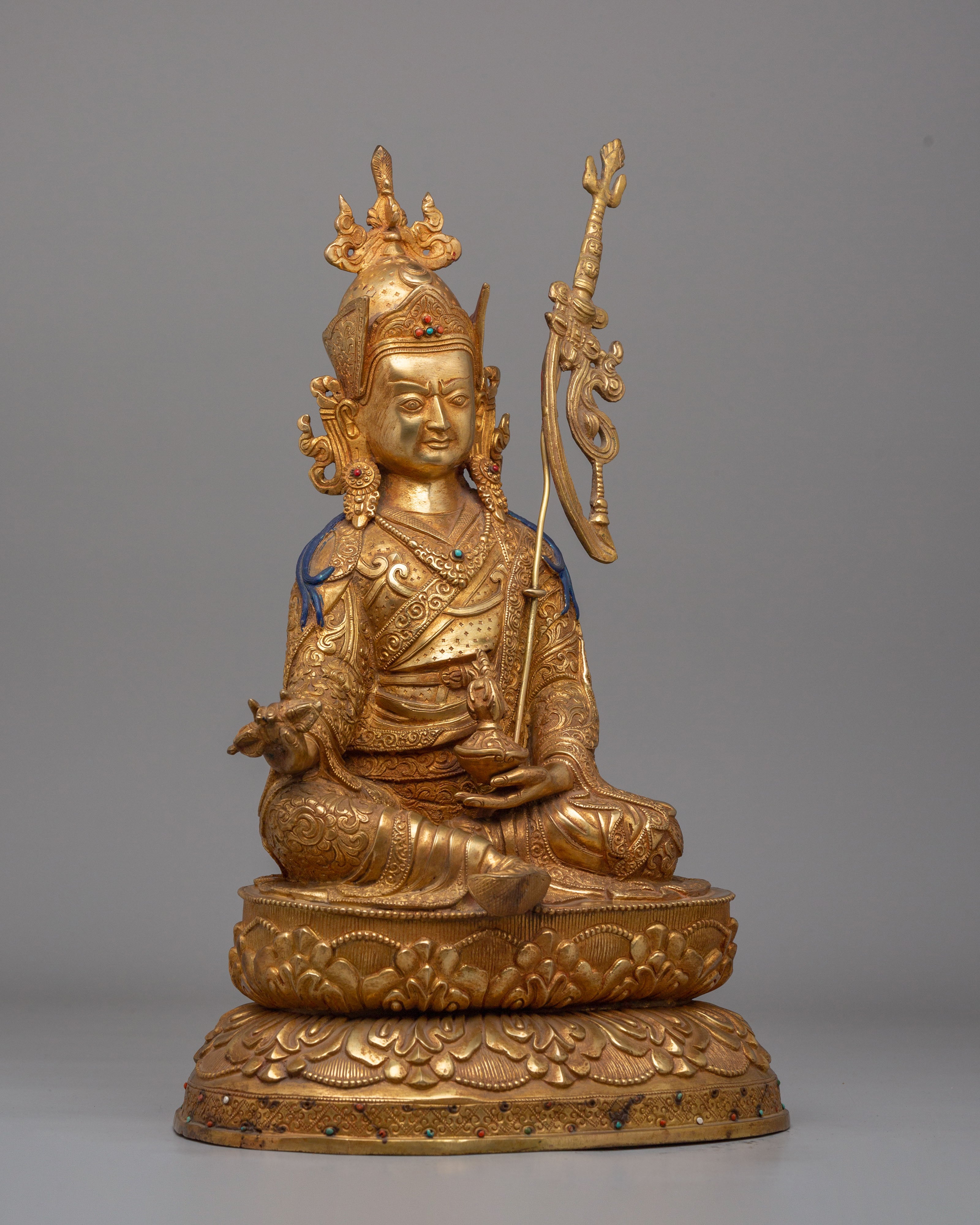 Guru Rinpoche Enlightenment Statue | Tibetan Master of Wisdom and Compassion