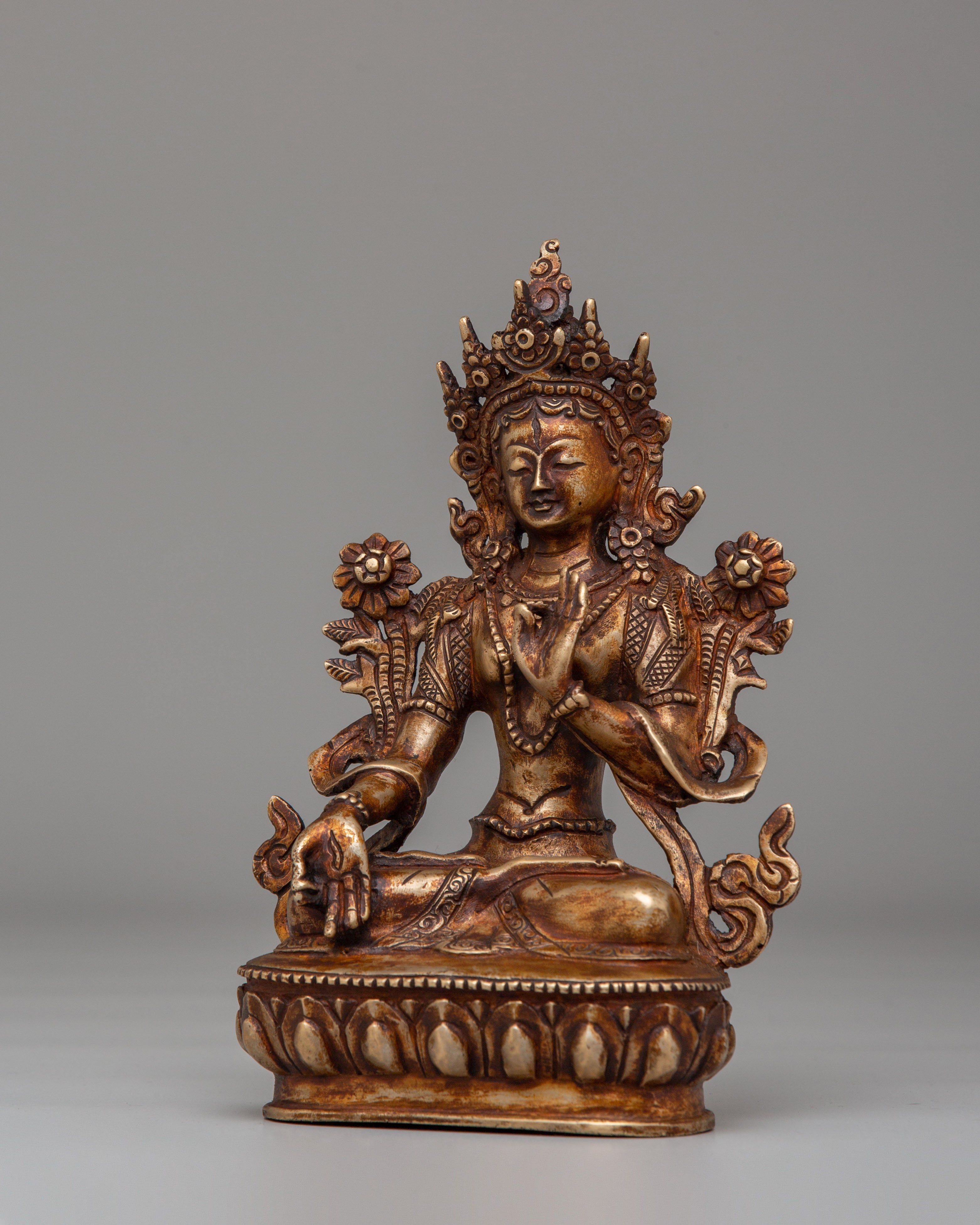 White Tara Healing Goddess Statue | A Symbol of Compassion