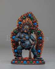 Black Dzambhala Prosperity Statue  