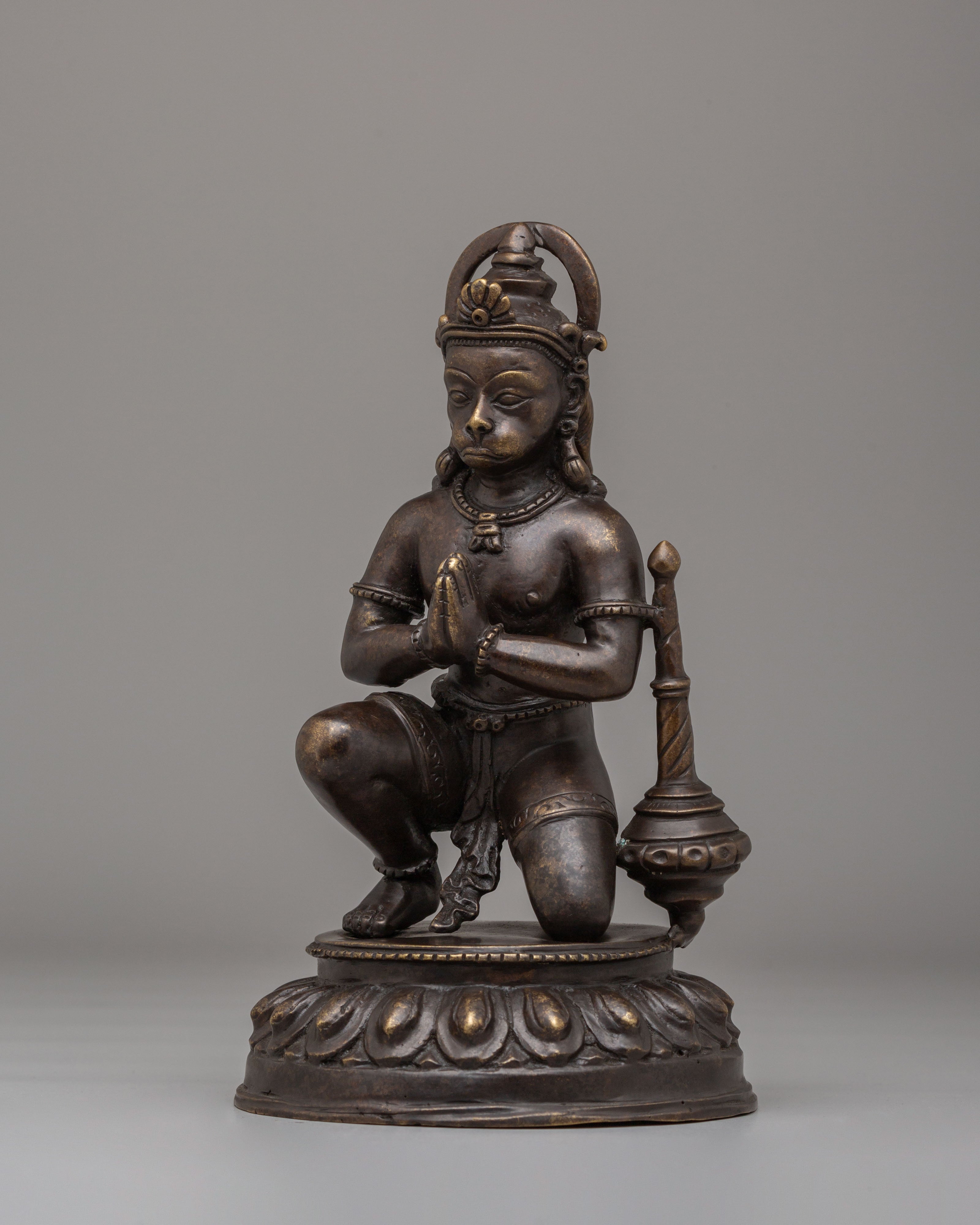 Traditional Hanuman Deity Statue | Lord Hanuman Idol for Home