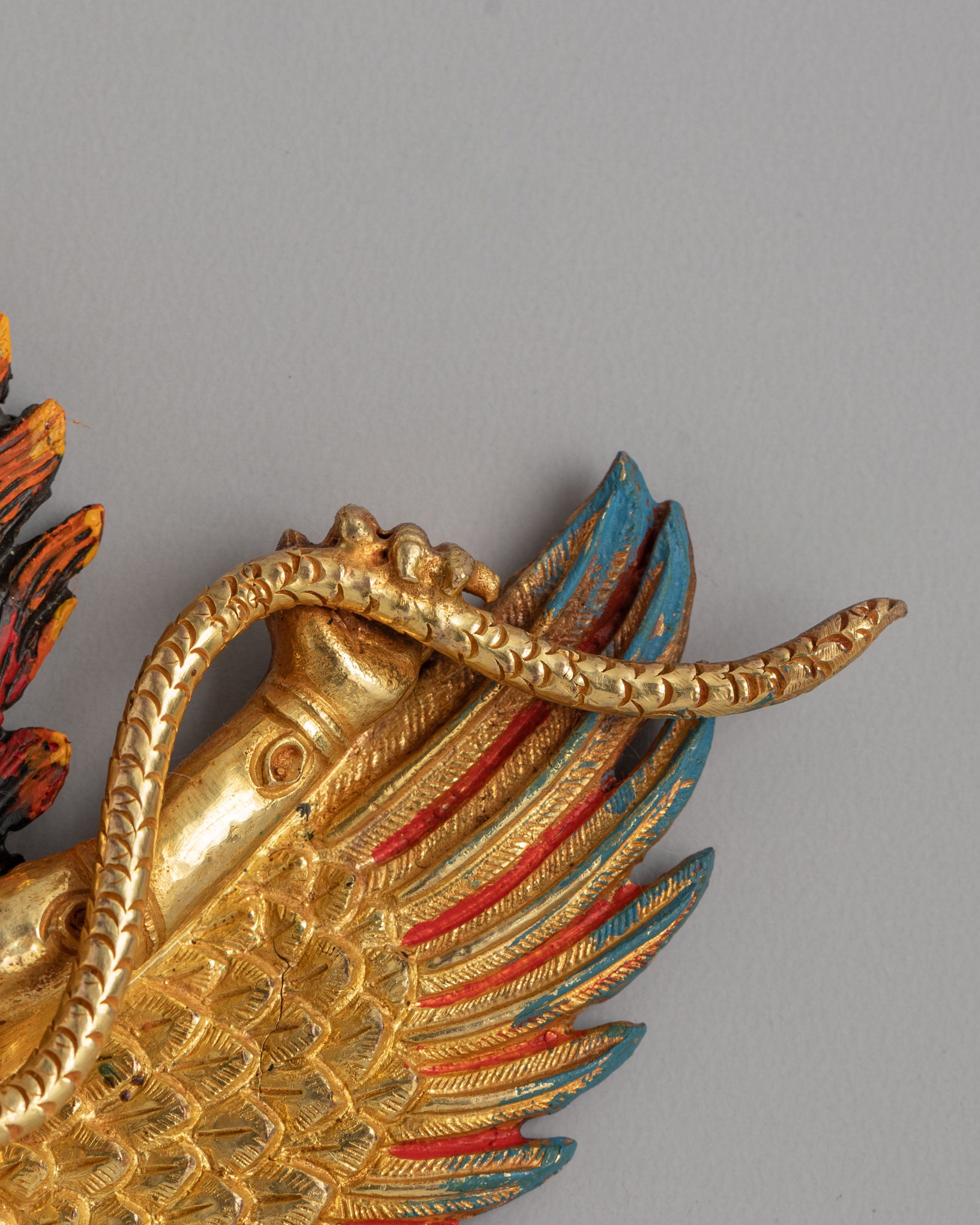 Traditional Garuda Protector Wall Hanging | Spiritual Home Decor