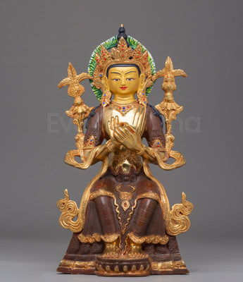 Future Buddha Maitreya Handmade Sculpture