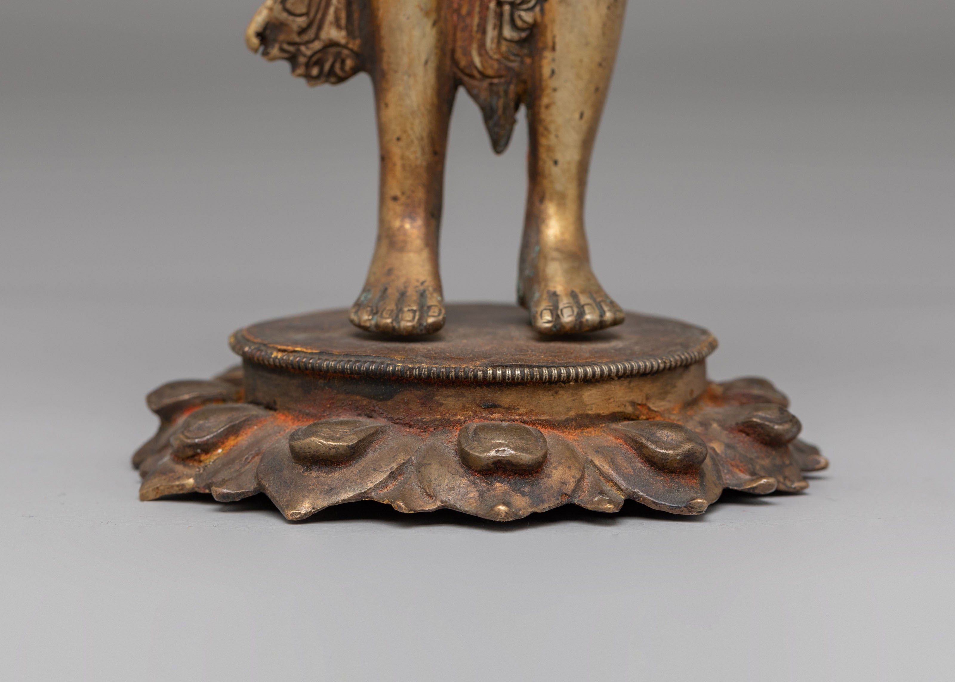 15 Years Old Standing Lokeshwor Statue | Spiritual Home Decor