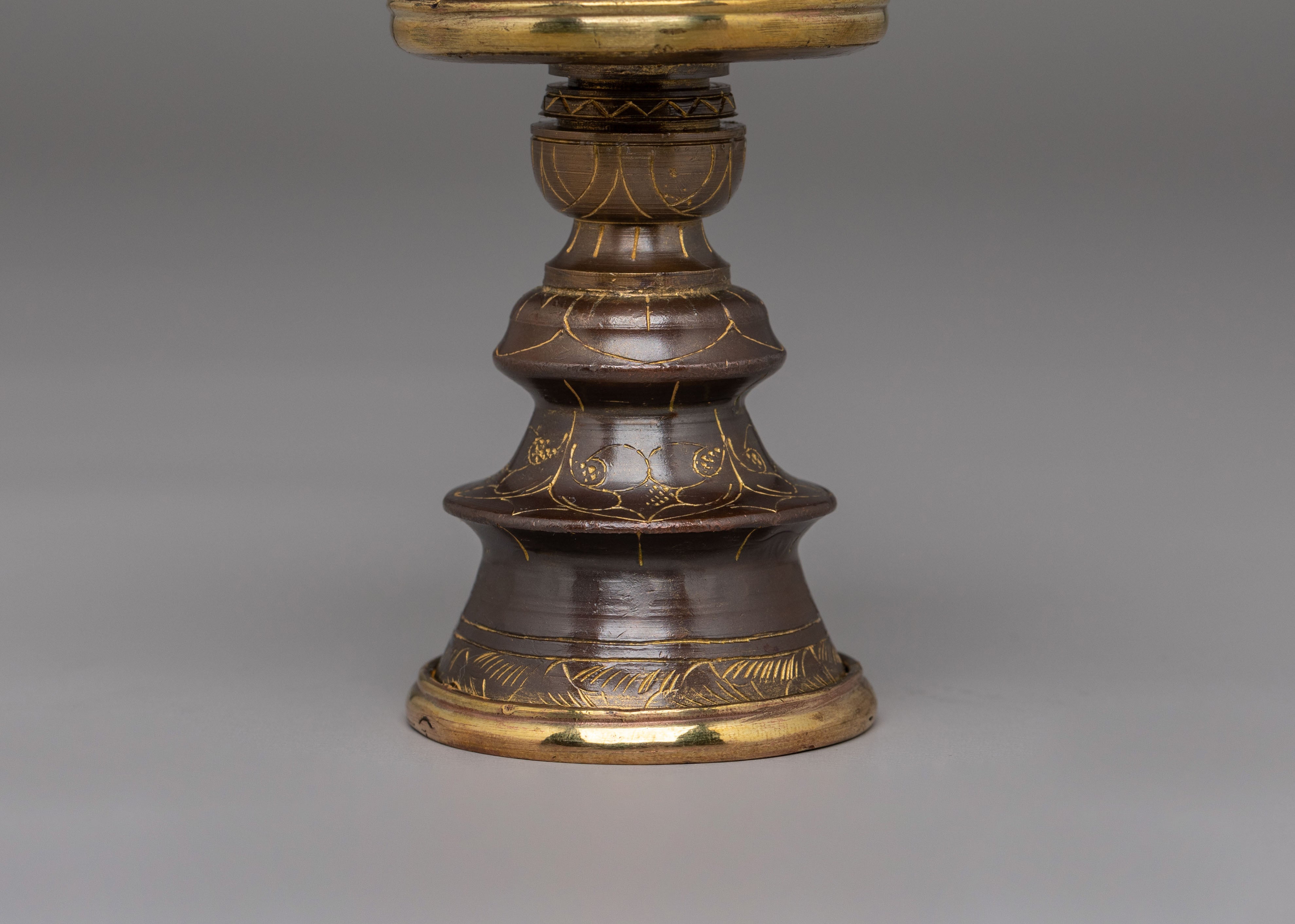Sacred Tibetan Butter Lamp Set | Spiritual Offering Lamps