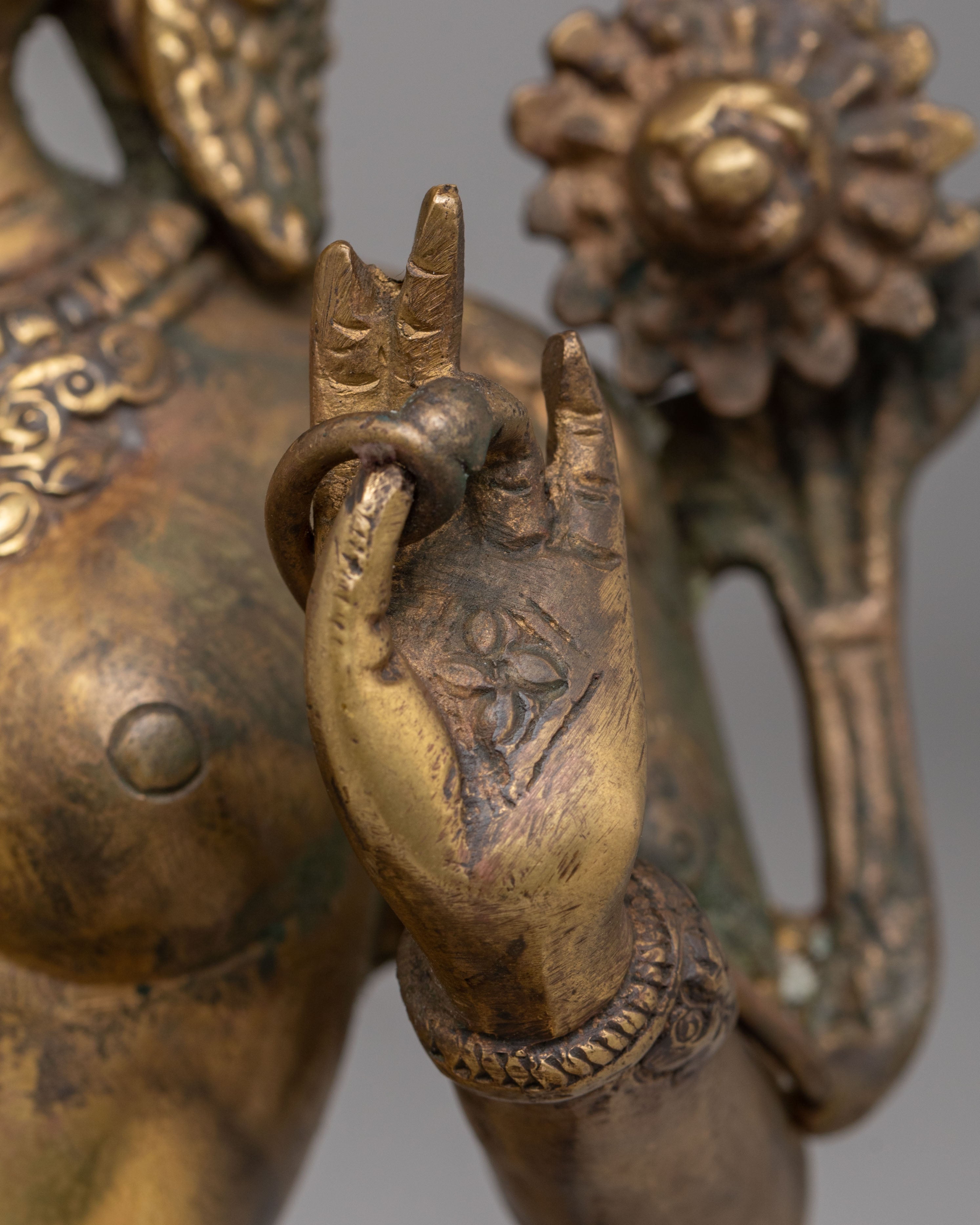 Spiritual Green Tara Buddhist Statue | Mother of All Buddhas