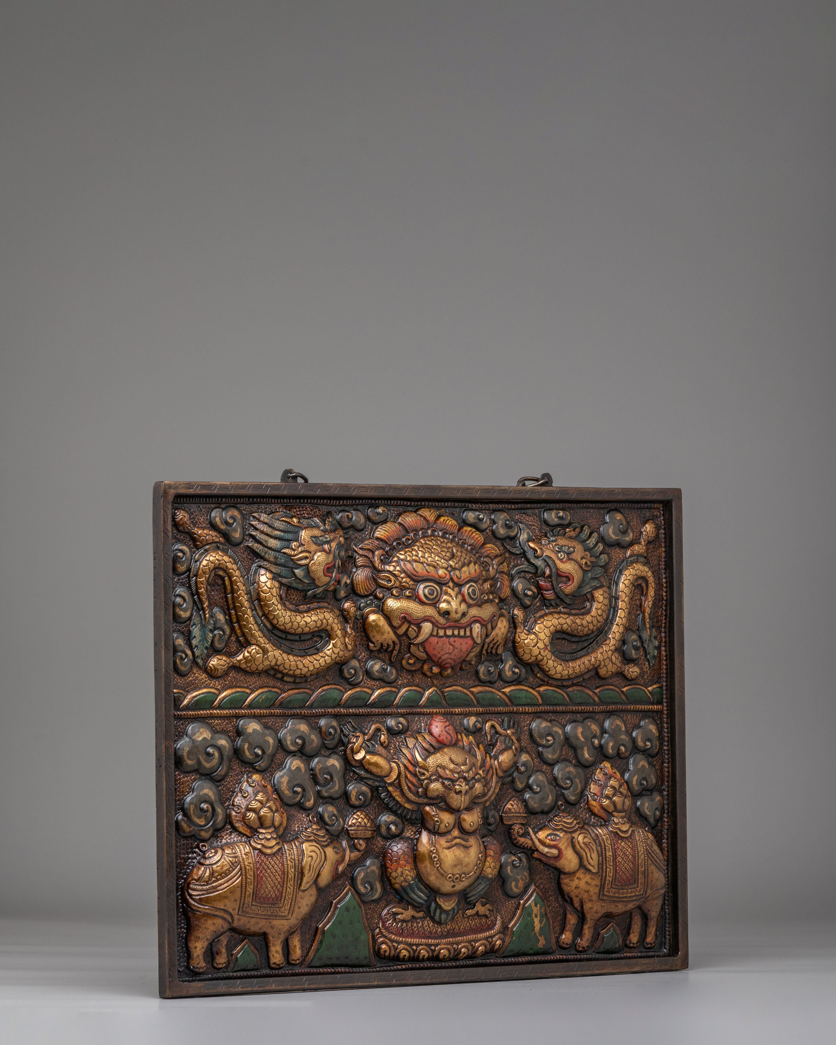 Buddhist Cheppu Garuda Wall Hanging | Tibetan Buddhist Art