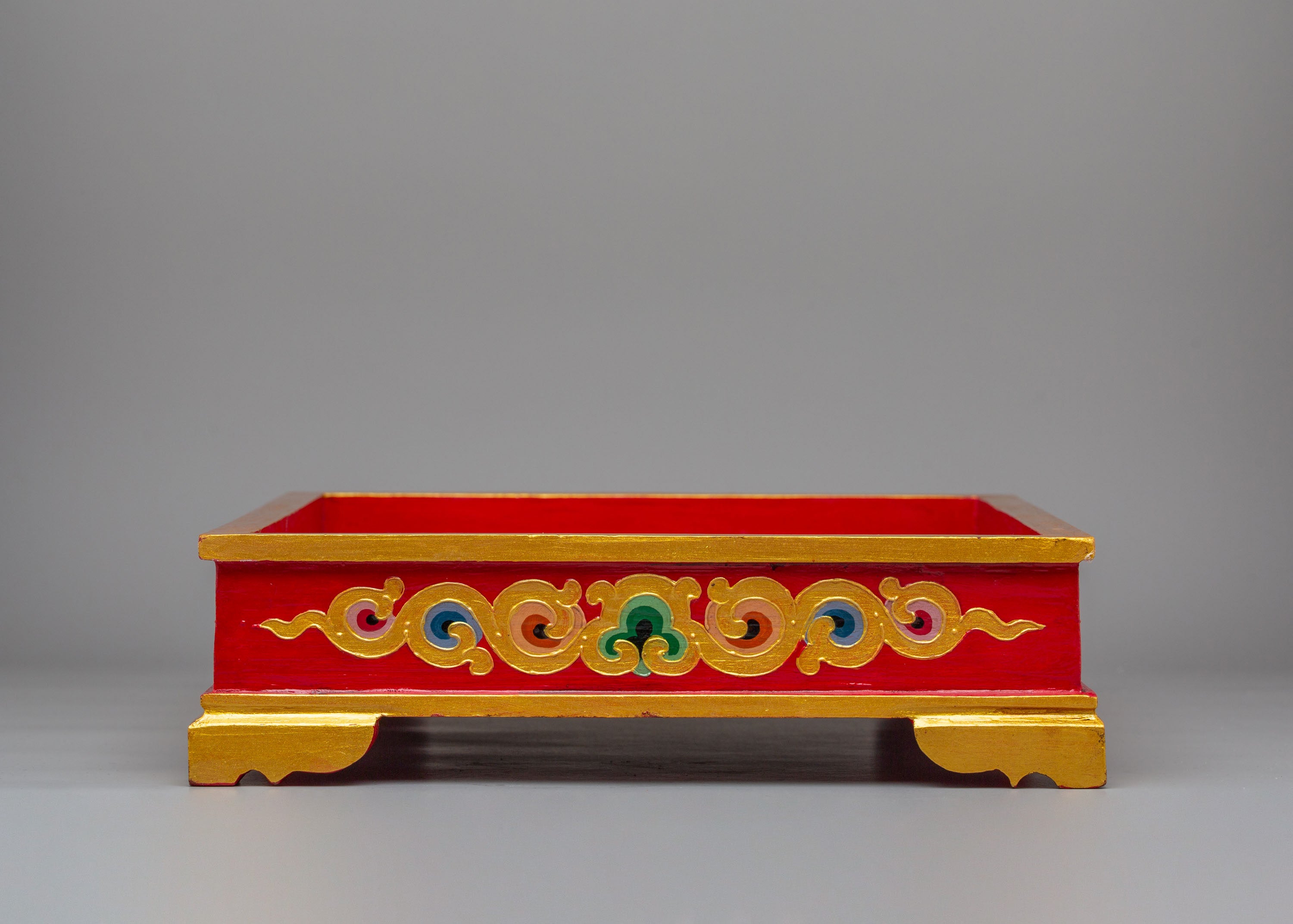 Himalayan Tibetan Tray | Unique Handcrafted Decorative Tray