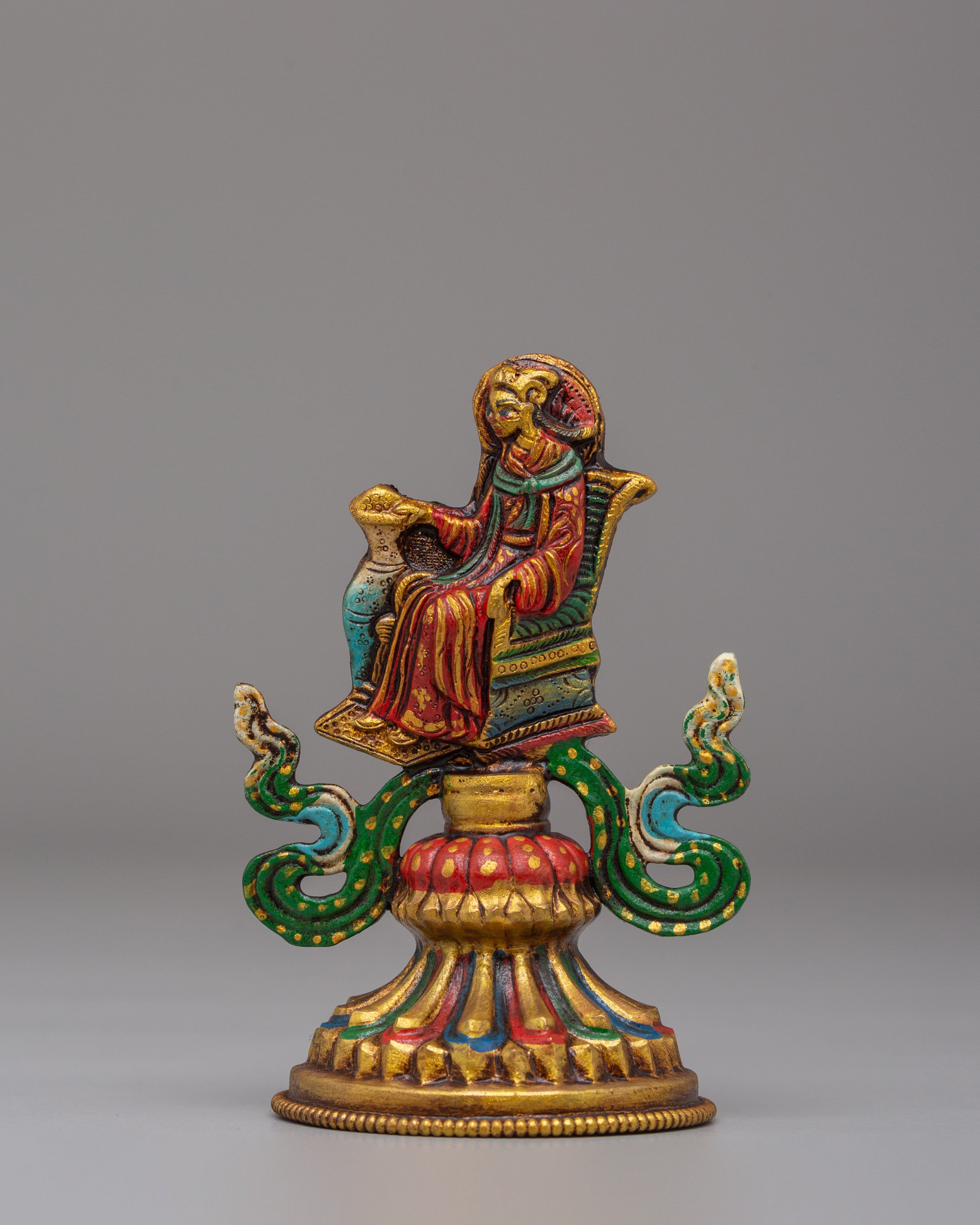 Tibetan King Chakravartin Possessions | Handcrafted Spiritual Decor