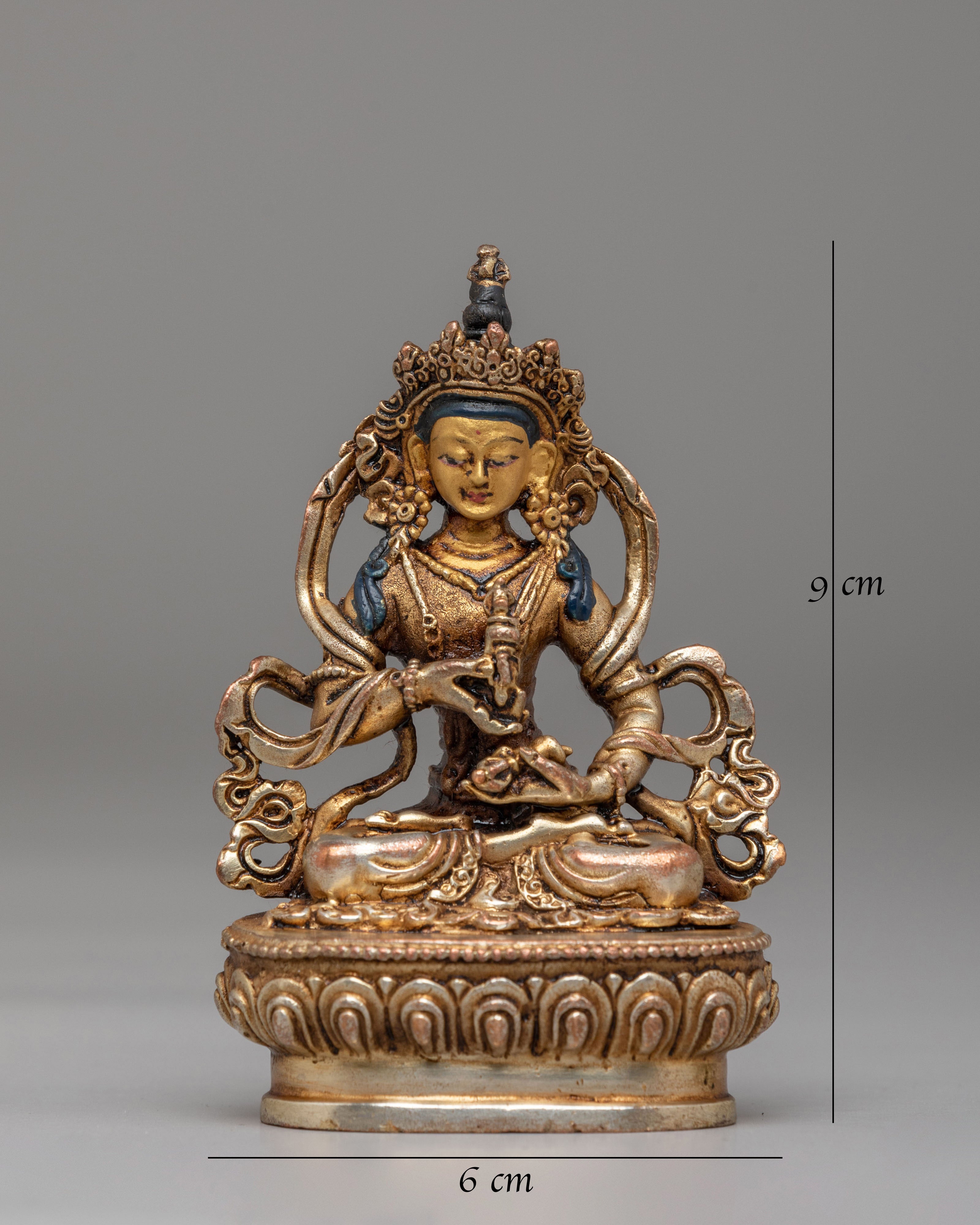 Vajrasattva Buddha of Purification Statue | Spiritual Tibetan Artwork