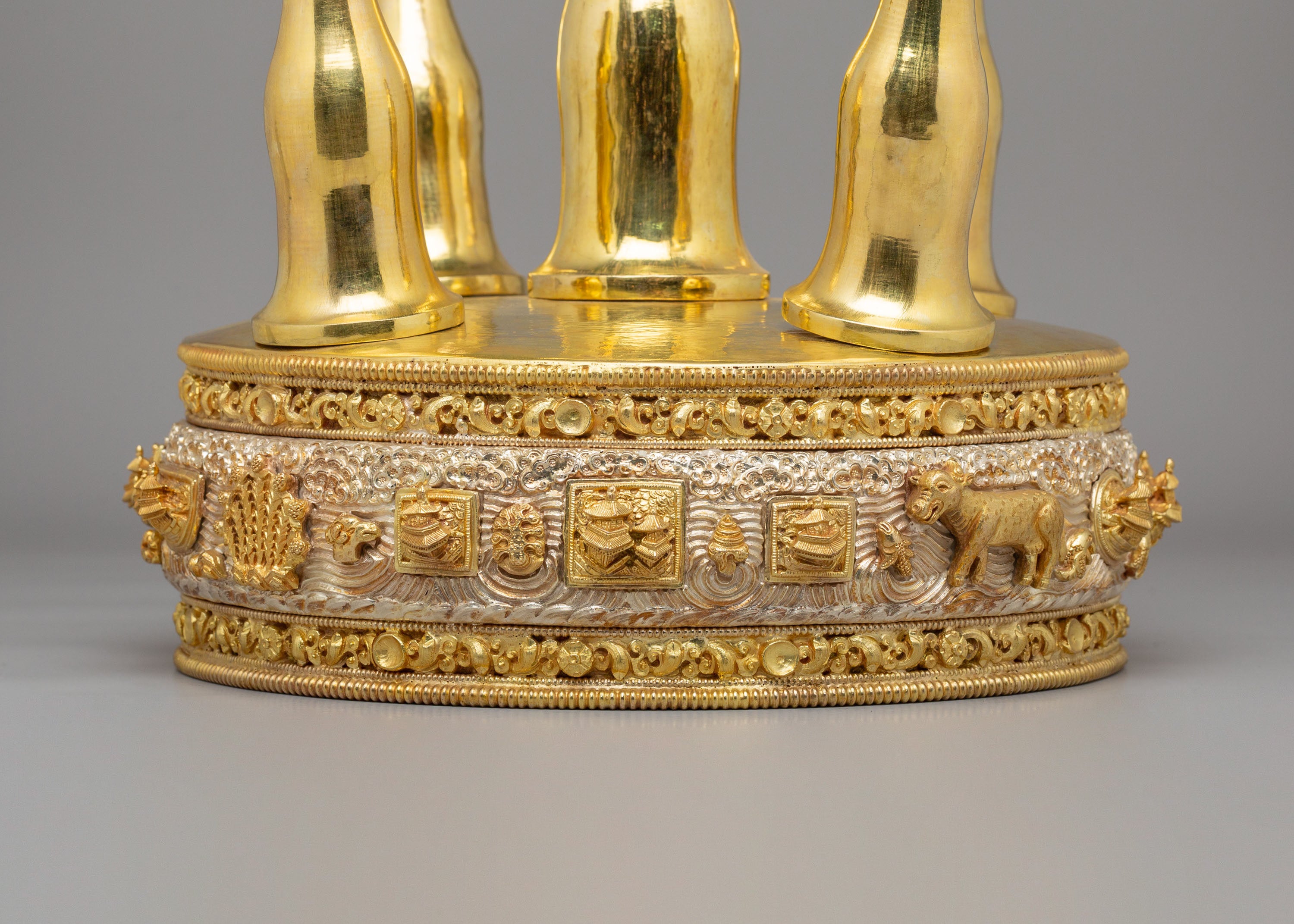 Handcrafted Kusum Mandala | Buddhist Altar Object for Offering