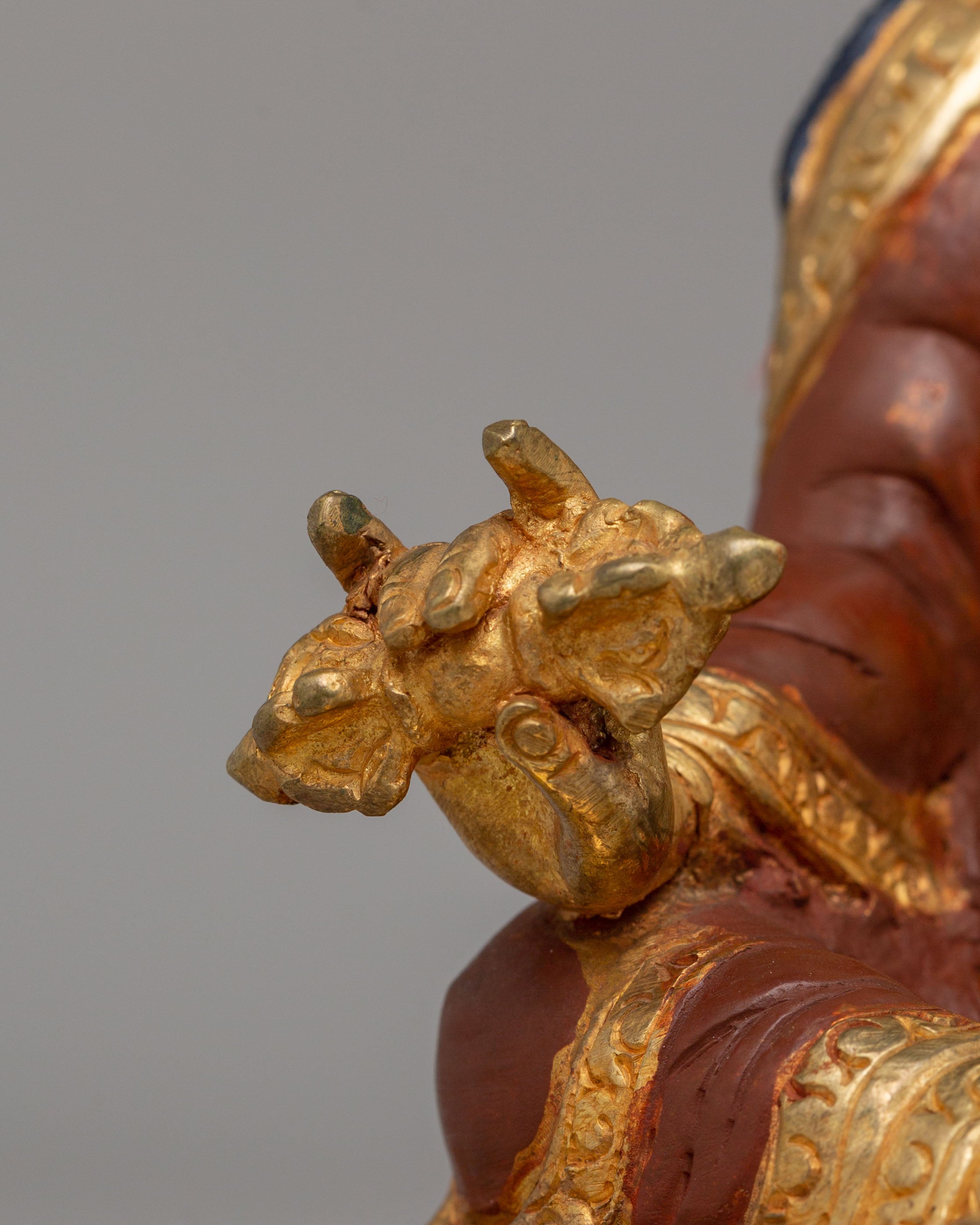 Vajrayana Guru Rinpoche Statue | Himalayan Buddhist Decor