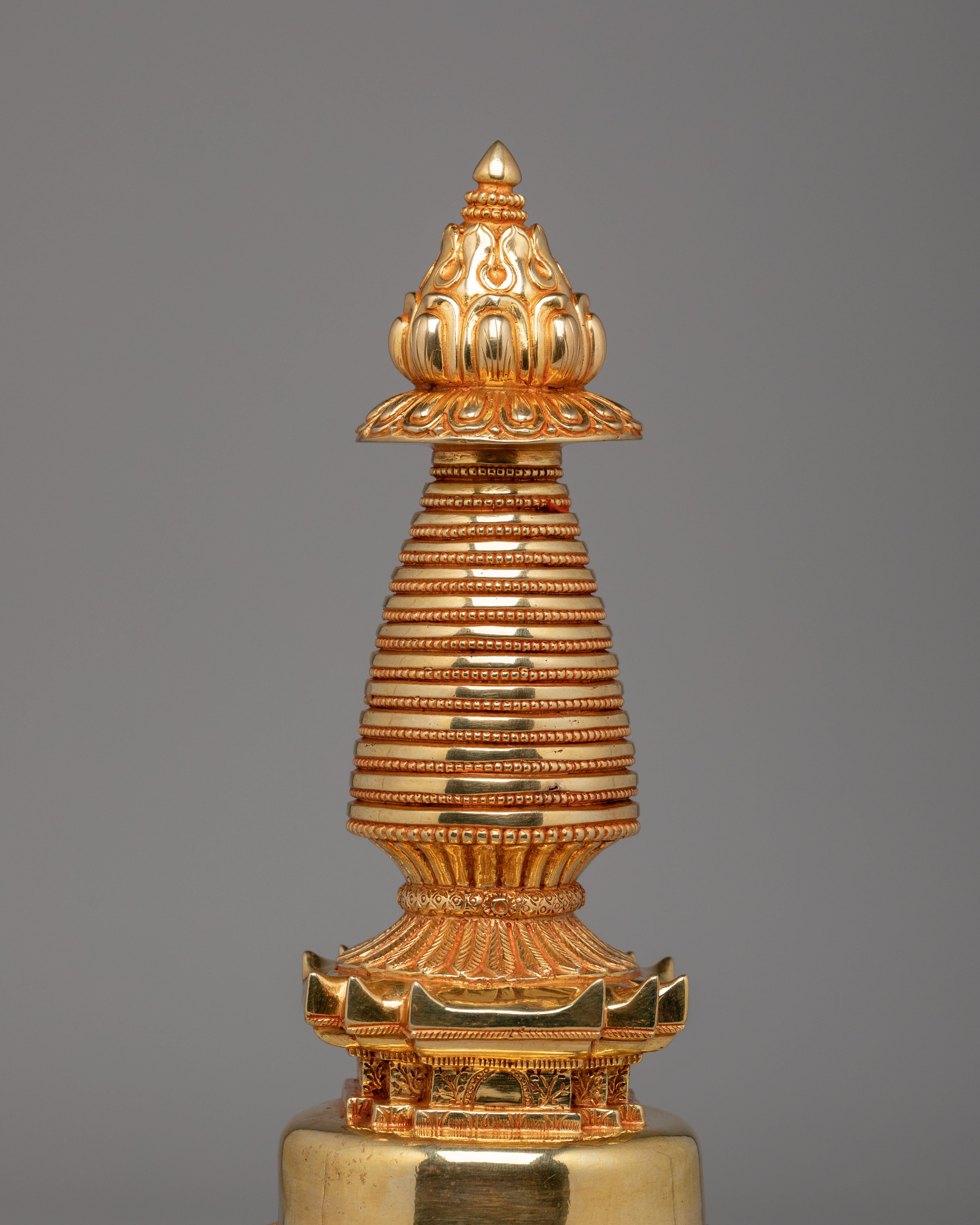 Sacred Buddhist Kadampa Stupa | Handcrafted Spiritual Symbol