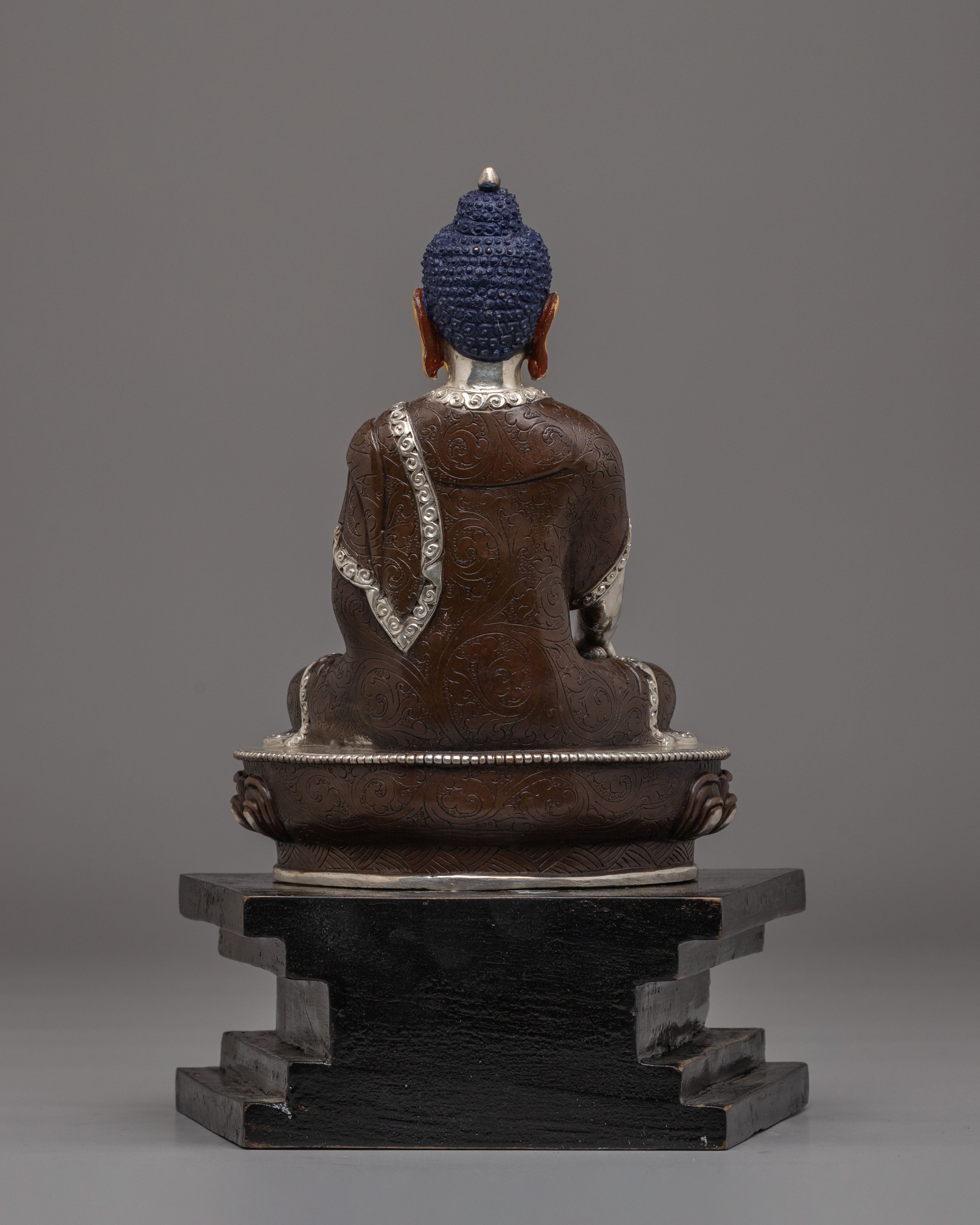 Traditional Shakyamuni Buddha Altar Statue | Himalayan Decor