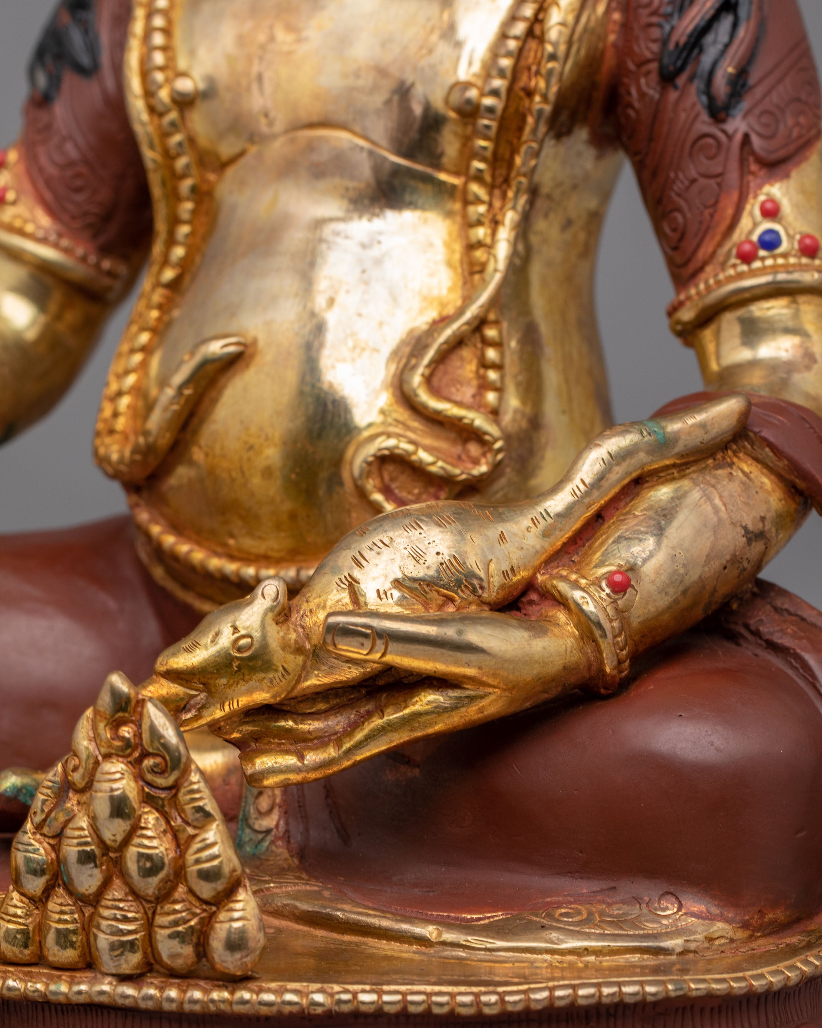 Dzambhala Buddhist Prosperity Statue | Symbol of Prosperity and Abundance