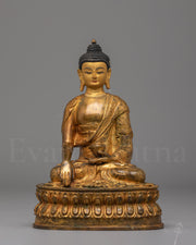 Spiritual Shakyamuni Buddha Enlightened Sculpture