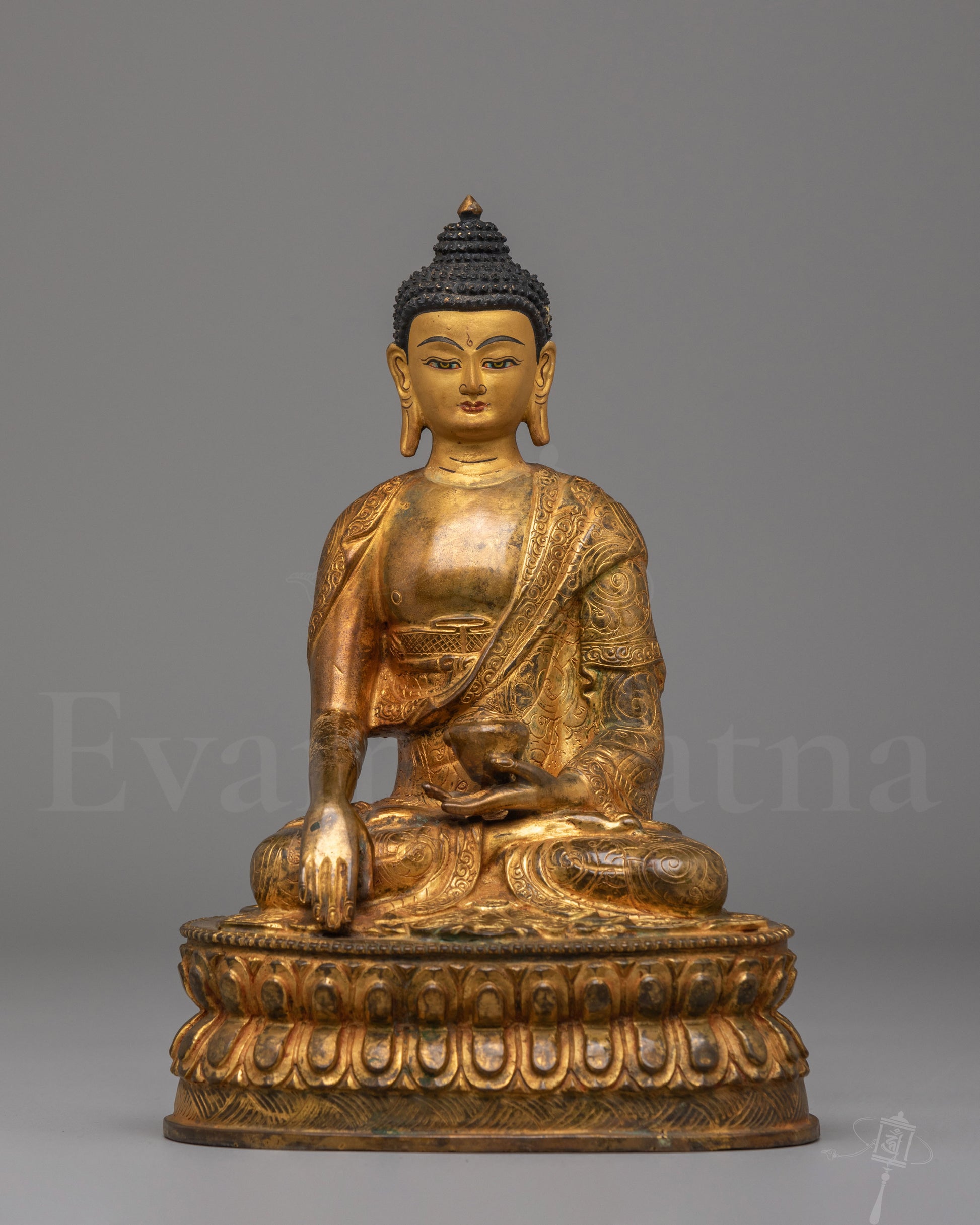 Spiritual Shakyamuni Buddha Enlightened Sculpture