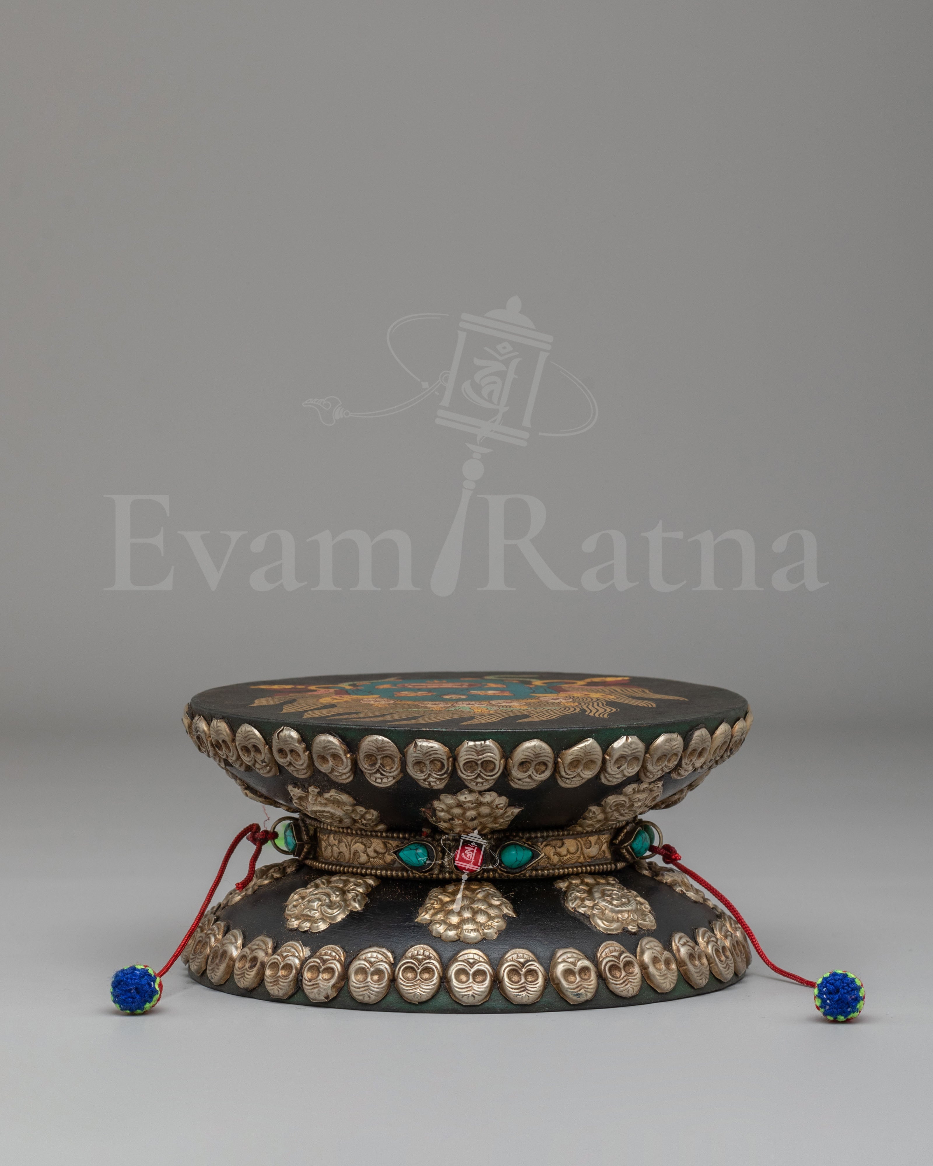 Spiritual Buddhist Damaru | Himalayan Ritual Instrument
