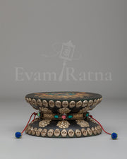 Spiritual Buddhist Damaru | Himalayan Ritual Instrument