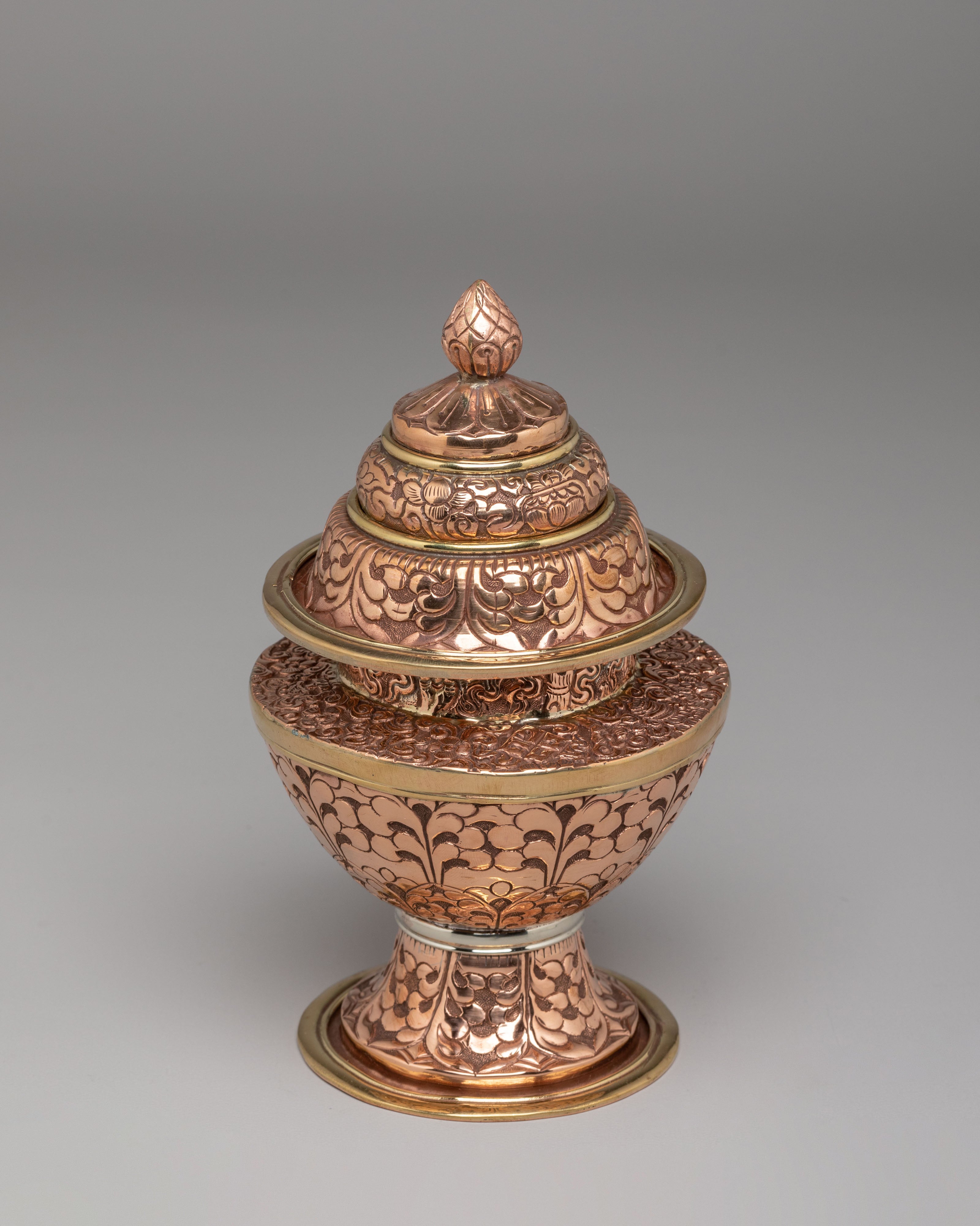 Himalayan Rice Pot | Sacred Offering Vessel