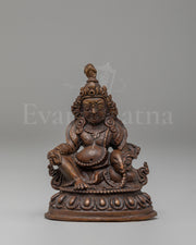 Machine-Made Altar Dzambhala Deity Statue